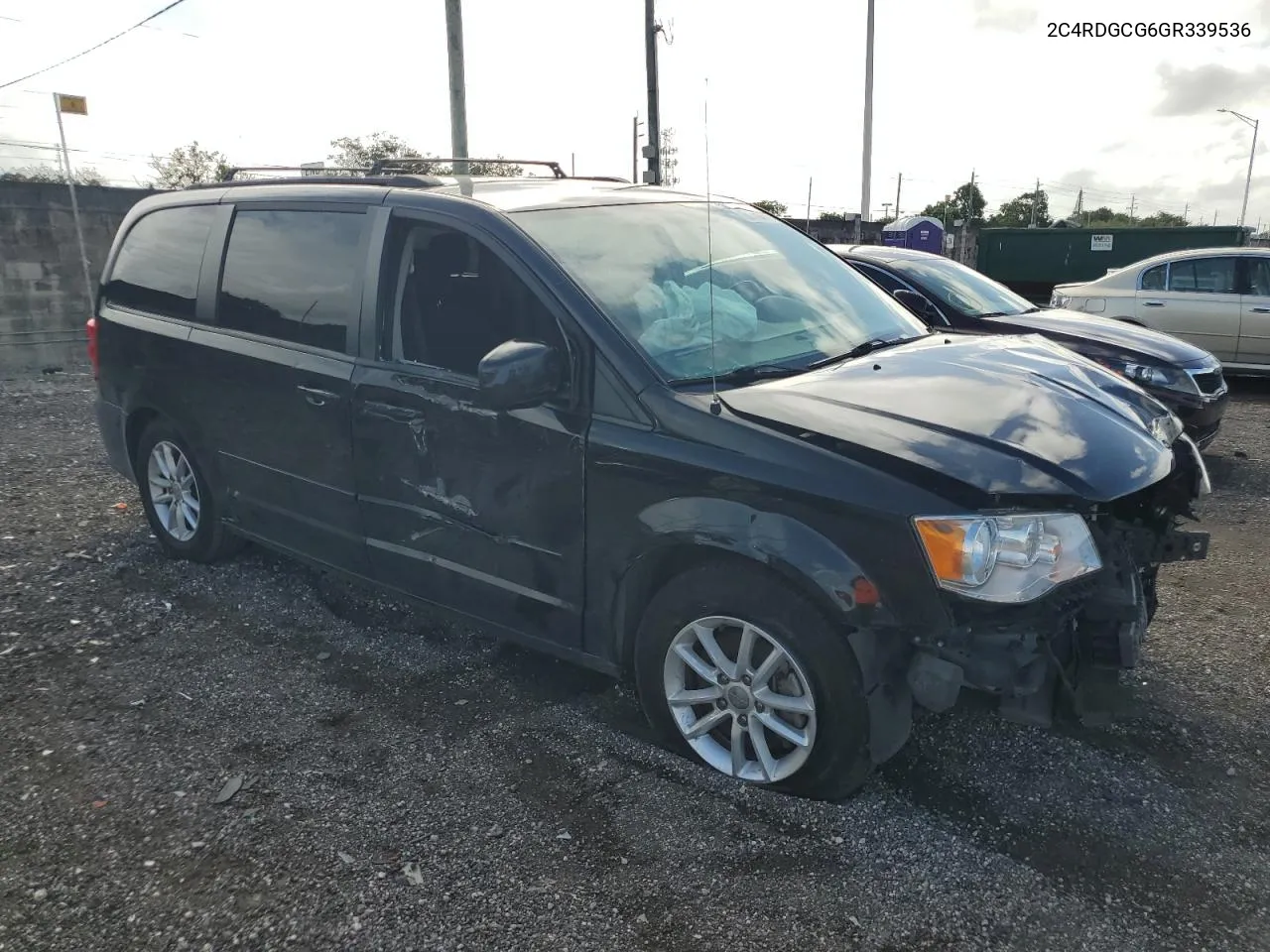 2016 Dodge Grand Caravan Sxt VIN: 2C4RDGCG6GR339536 Lot: 78949844