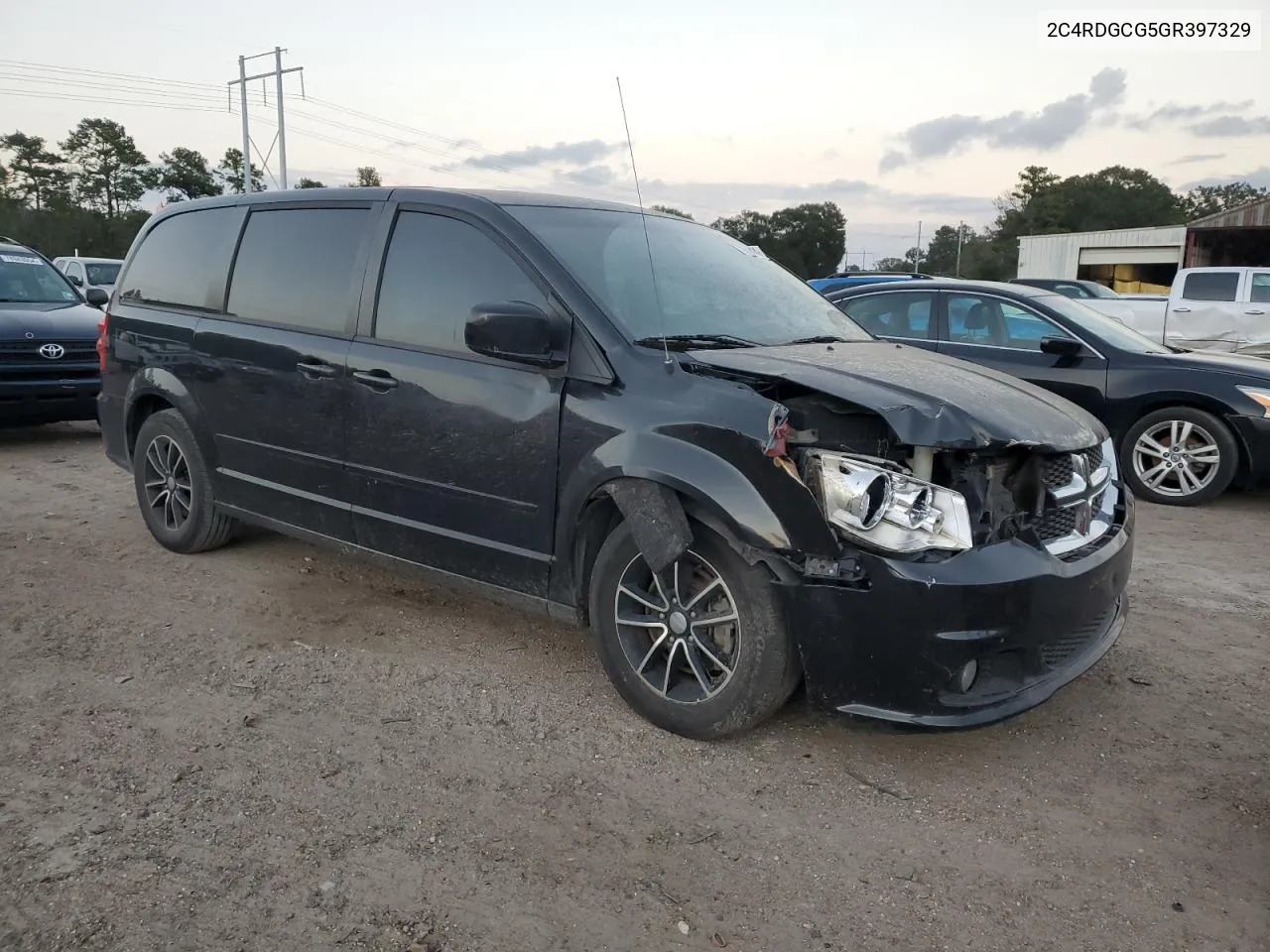 2016 Dodge Grand Caravan Sxt VIN: 2C4RDGCG5GR397329 Lot: 78951404