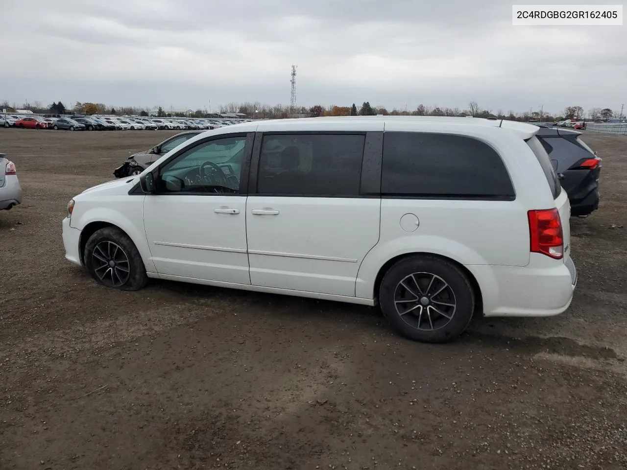 2016 Dodge Grand Caravan Se VIN: 2C4RDGBG2GR162405 Lot: 79002634