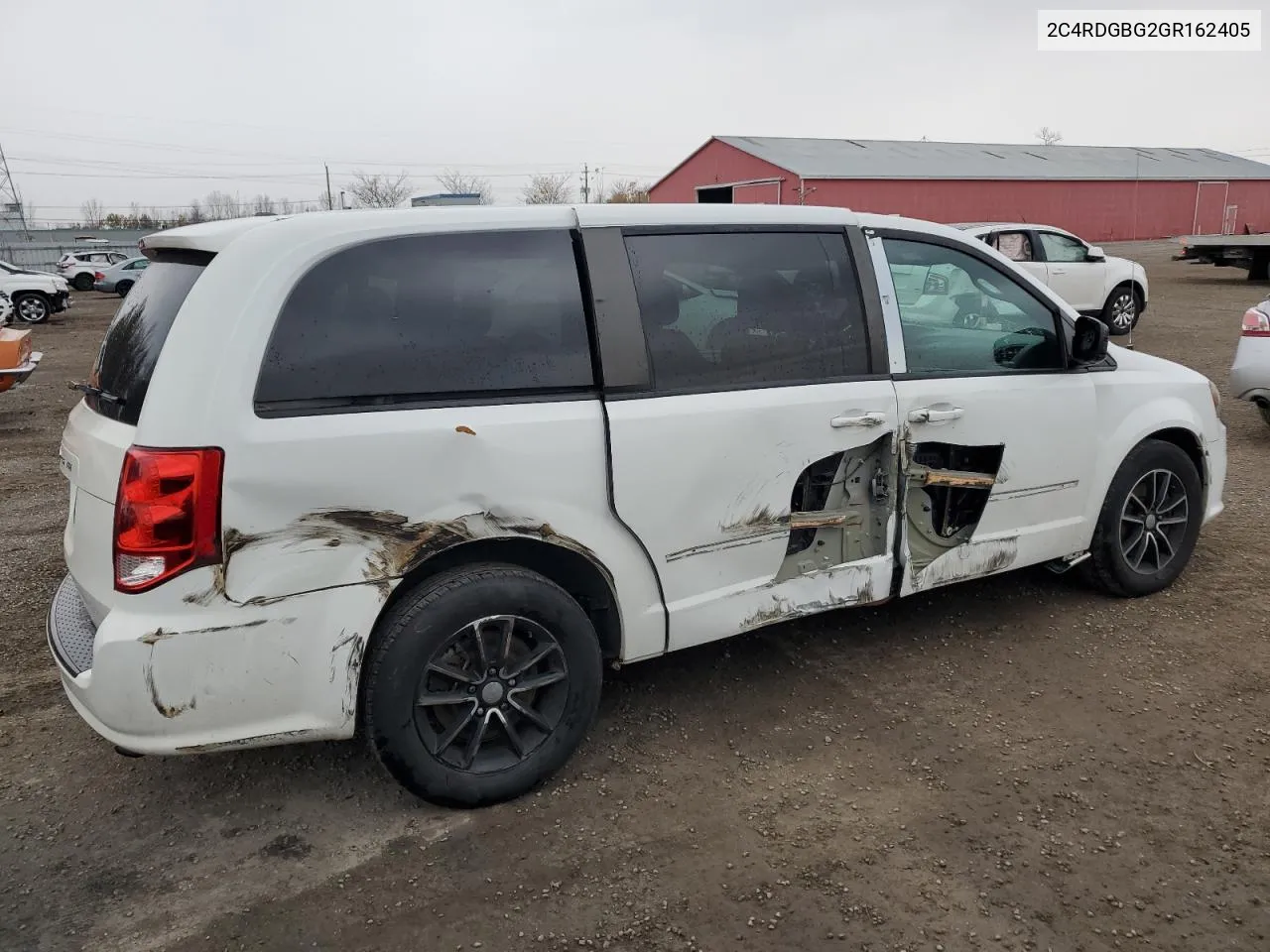 2016 Dodge Grand Caravan Se VIN: 2C4RDGBG2GR162405 Lot: 79002634