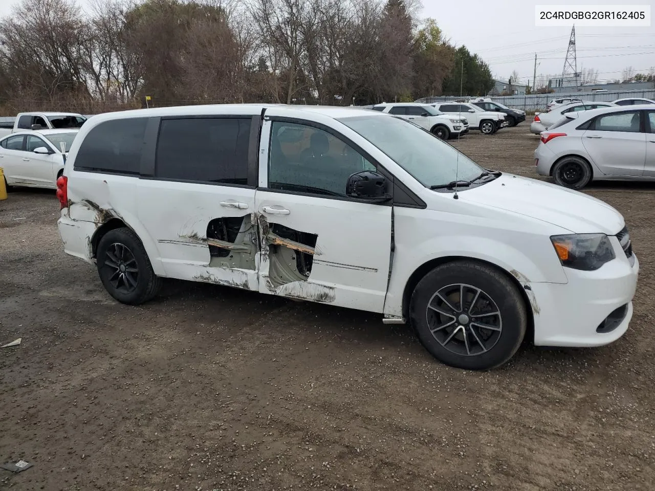 2016 Dodge Grand Caravan Se VIN: 2C4RDGBG2GR162405 Lot: 79002634