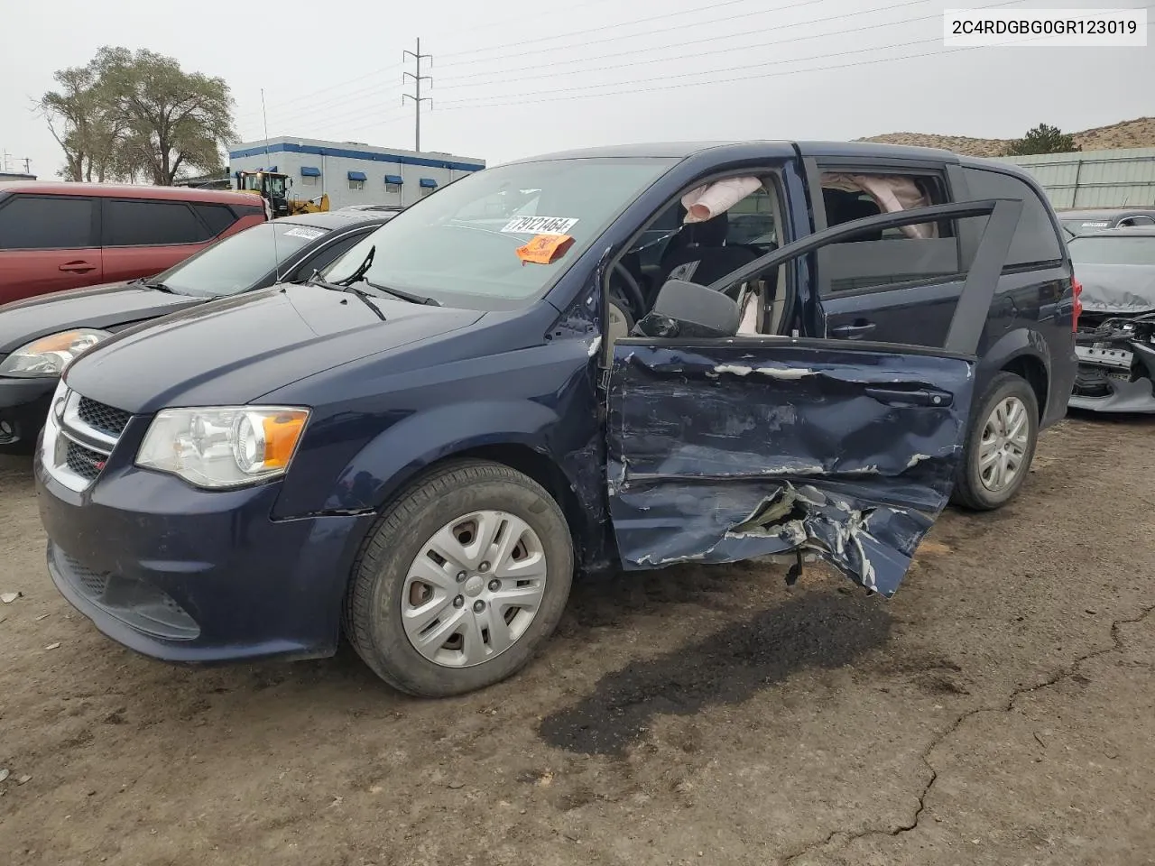 2016 Dodge Grand Caravan Se VIN: 2C4RDGBG0GR123019 Lot: 79121464