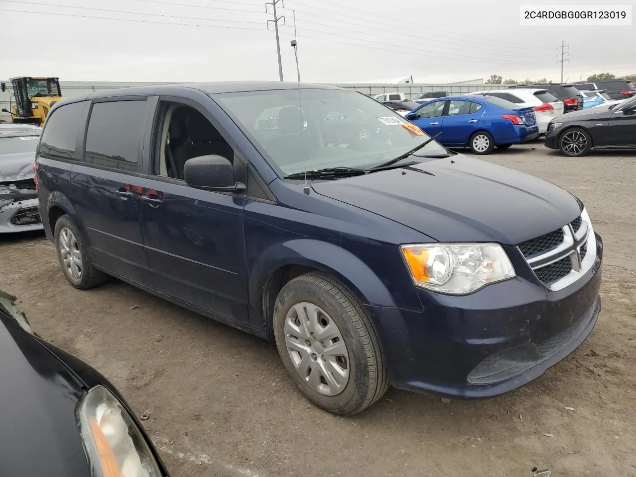 2016 Dodge Grand Caravan Se VIN: 2C4RDGBG0GR123019 Lot: 79121464