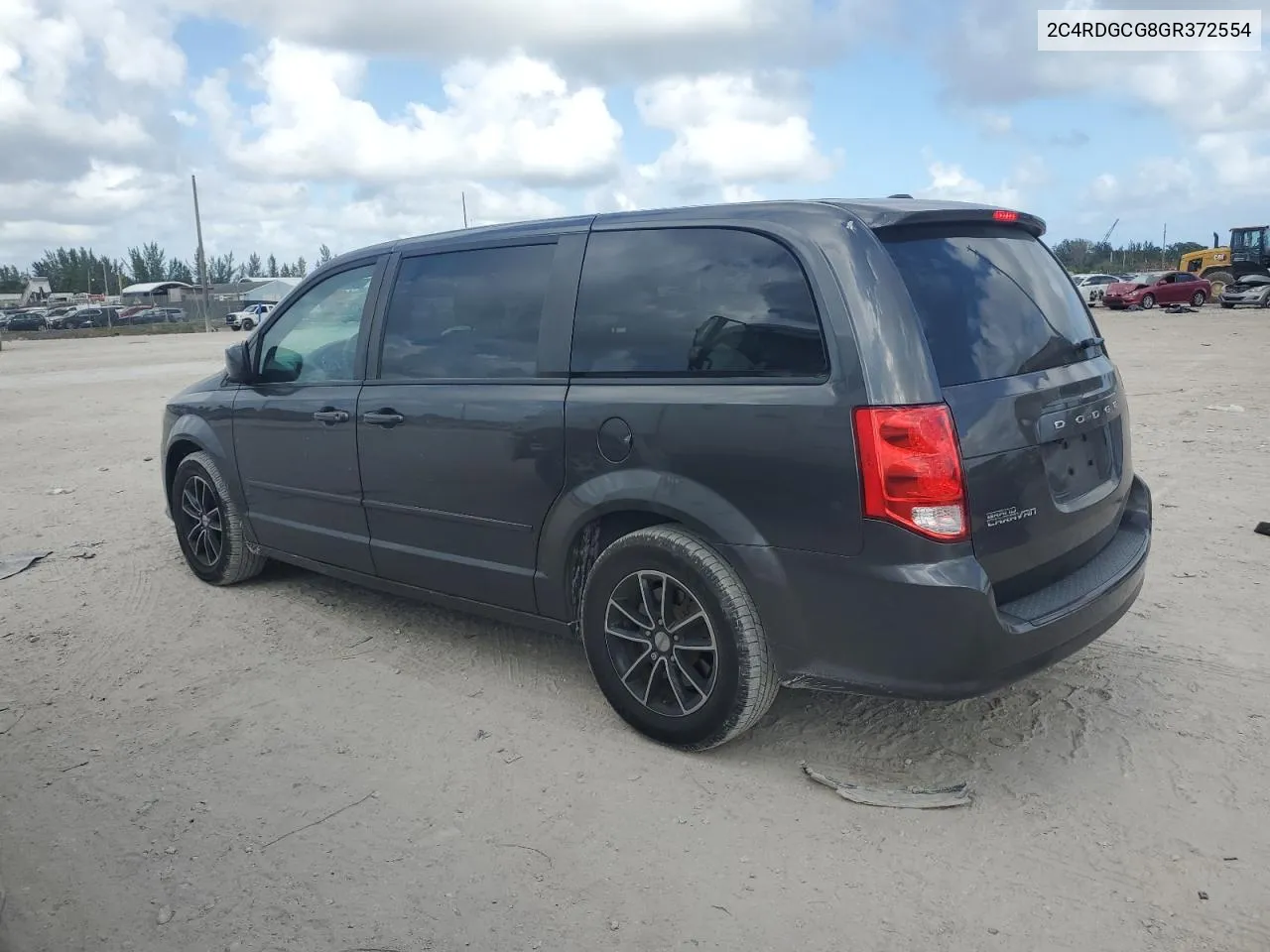 2016 Dodge Grand Caravan Sxt VIN: 2C4RDGCG8GR372554 Lot: 79145904