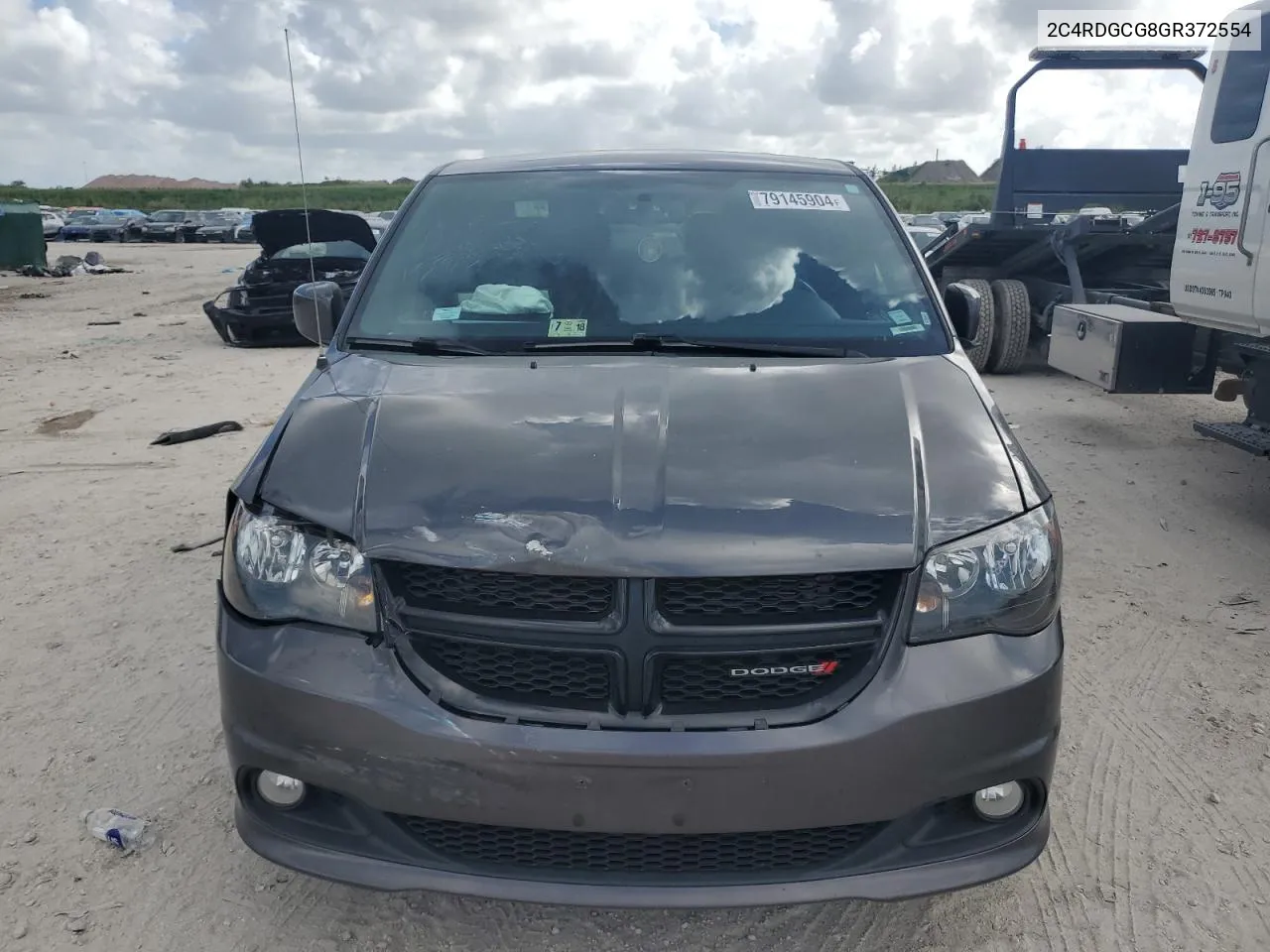 2016 Dodge Grand Caravan Sxt VIN: 2C4RDGCG8GR372554 Lot: 79145904