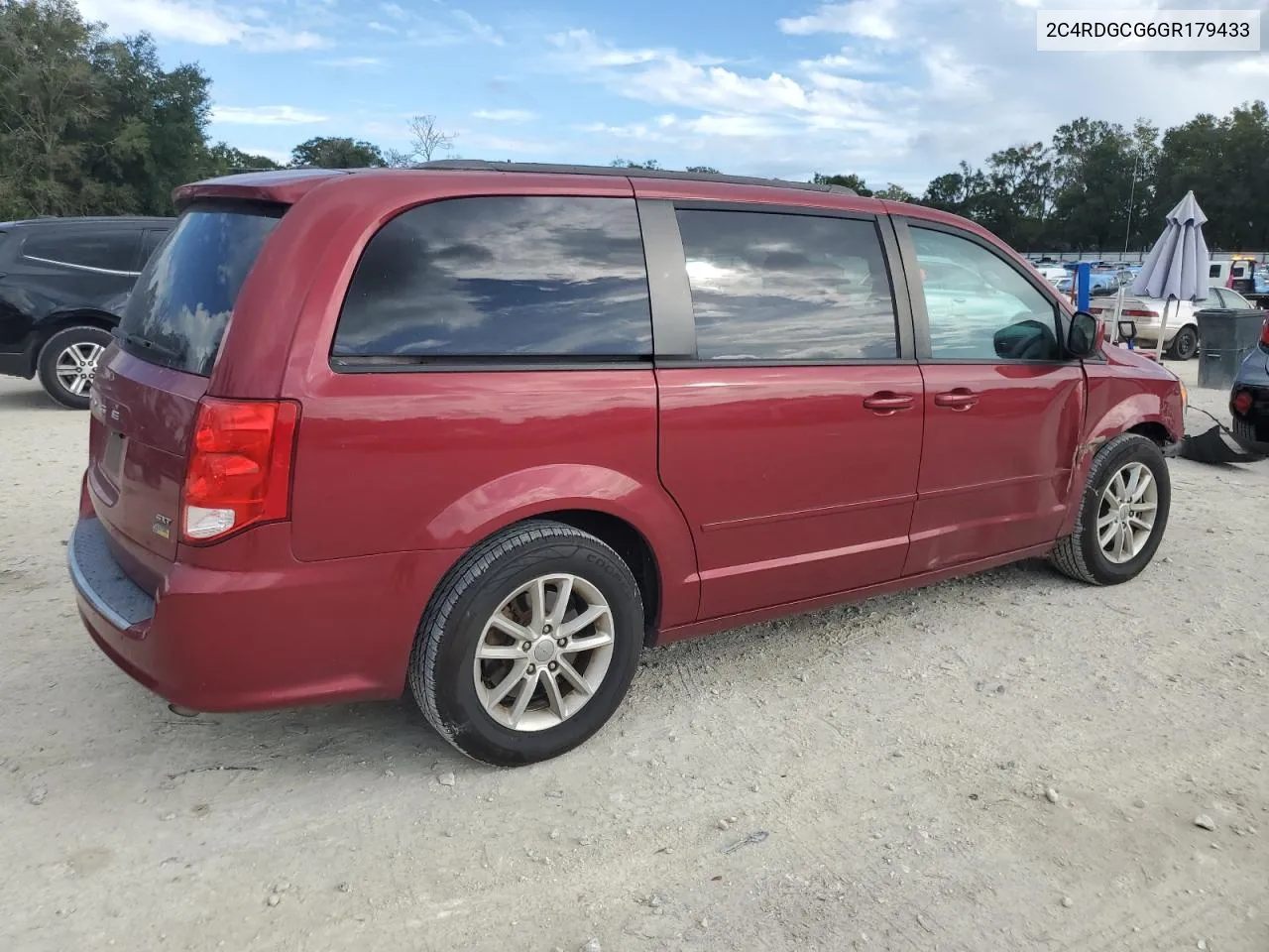 2C4RDGCG6GR179433 2016 Dodge Grand Caravan Sxt