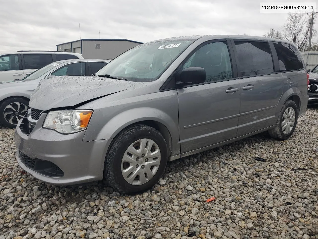 2016 Dodge Grand Caravan Se VIN: 2C4RDGBG0GR324614 Lot: 79254174