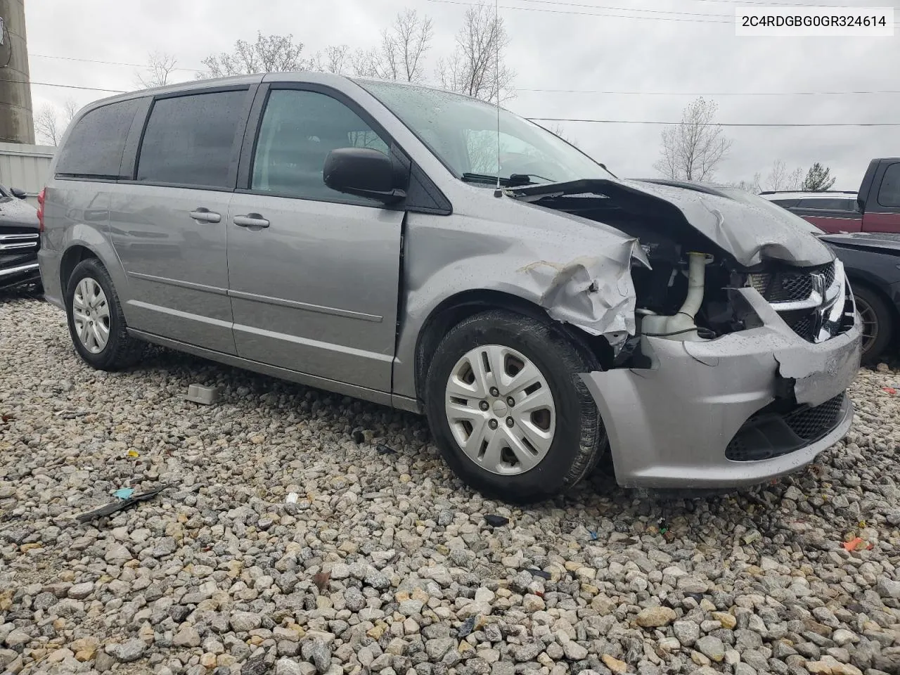 2016 Dodge Grand Caravan Se VIN: 2C4RDGBG0GR324614 Lot: 79254174