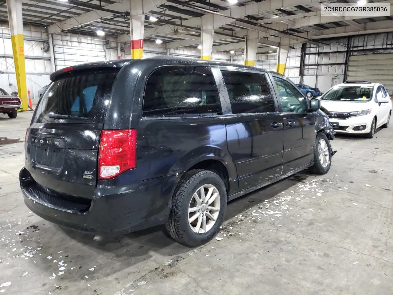 2016 Dodge Grand Caravan Sxt VIN: 2C4RDGCG7GR385036 Lot: 79275653