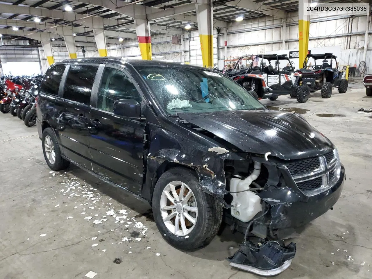 2C4RDGCG7GR385036 2016 Dodge Grand Caravan Sxt