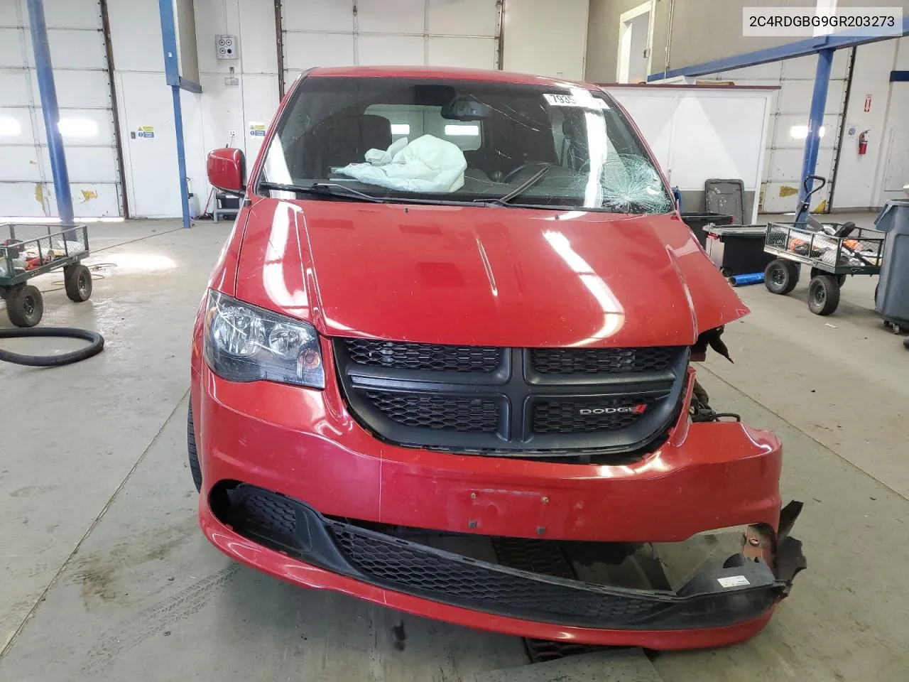 2016 Dodge Grand Caravan Se VIN: 2C4RDGBG9GR203273 Lot: 79358734