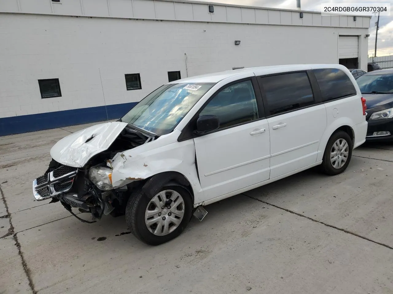 2016 Dodge Grand Caravan Se VIN: 2C4RDGBG6GR370304 Lot: 79581094