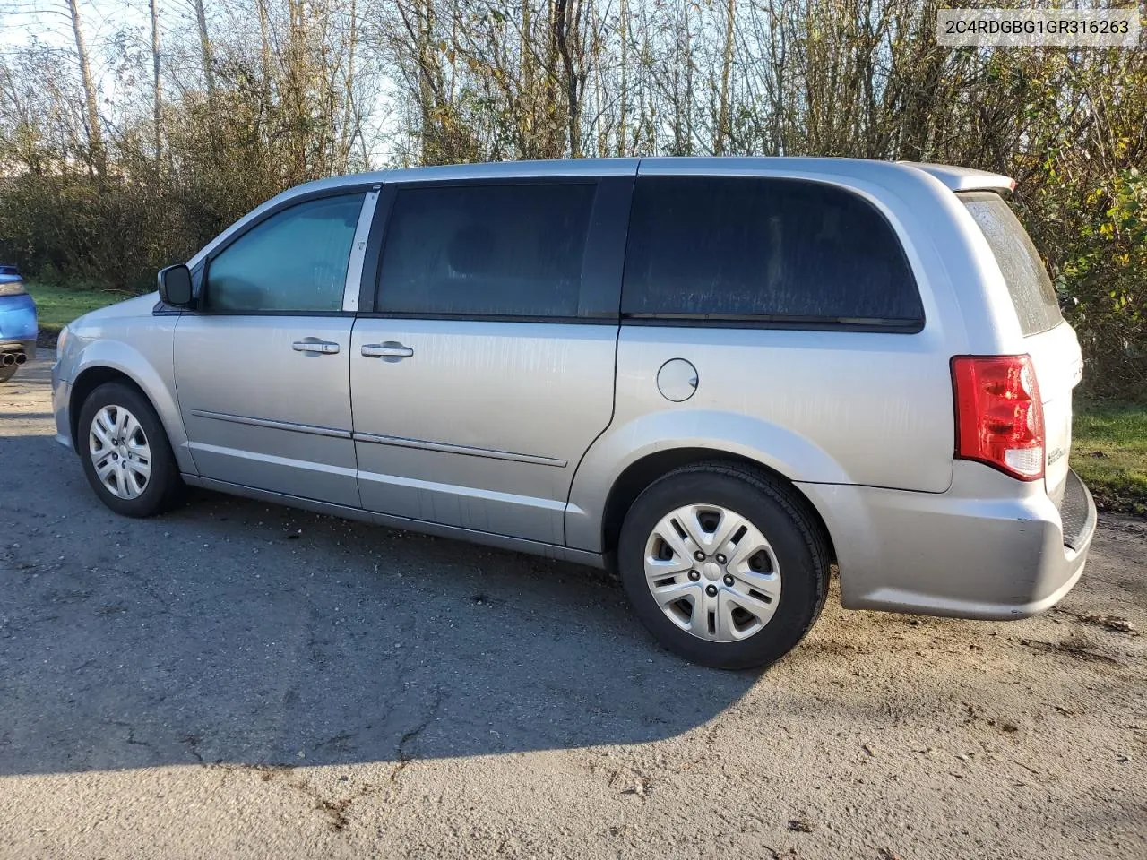 2016 Dodge Grand Caravan Se VIN: 2C4RDGBG1GR316263 Lot: 79676334