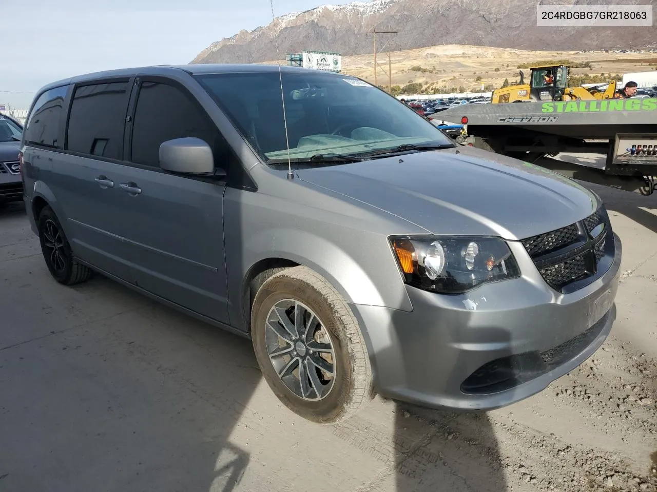 2016 Dodge Grand Caravan Se VIN: 2C4RDGBG7GR218063 Lot: 80389894