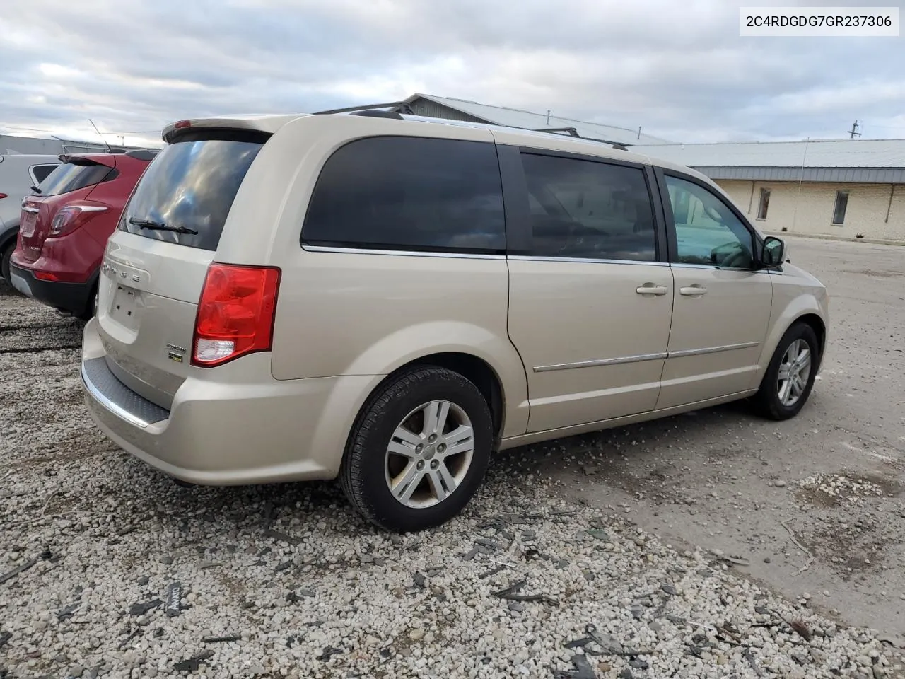 2016 Dodge Grand Caravan Crew VIN: 2C4RDGDG7GR237306 Lot: 80453944