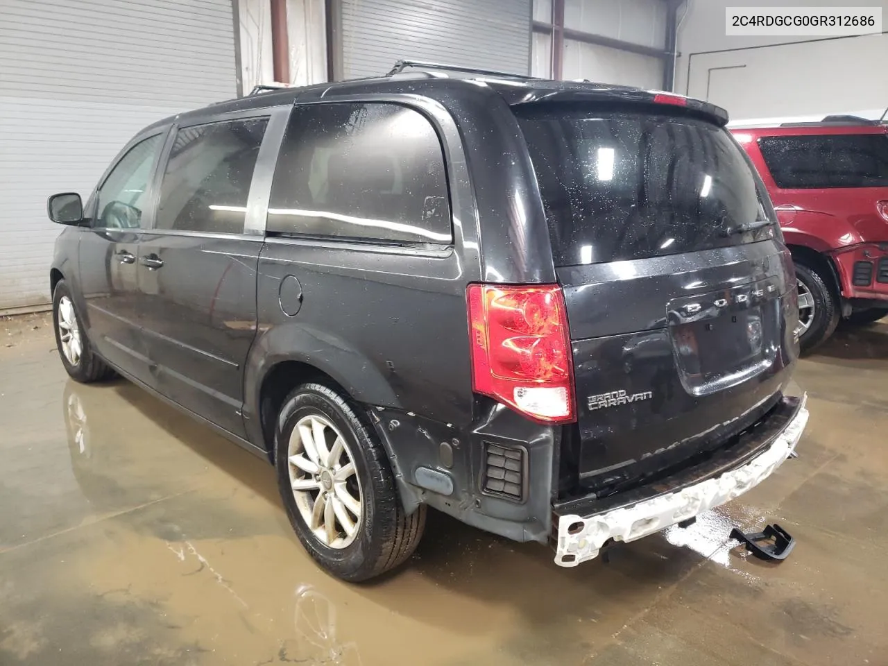 2016 Dodge Grand Caravan Sxt VIN: 2C4RDGCG0GR312686 Lot: 80484114