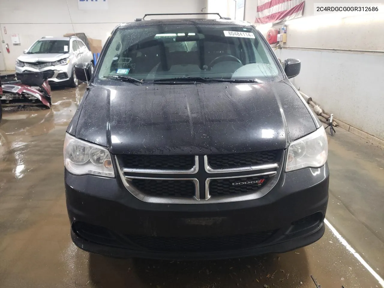 2016 Dodge Grand Caravan Sxt VIN: 2C4RDGCG0GR312686 Lot: 80484114