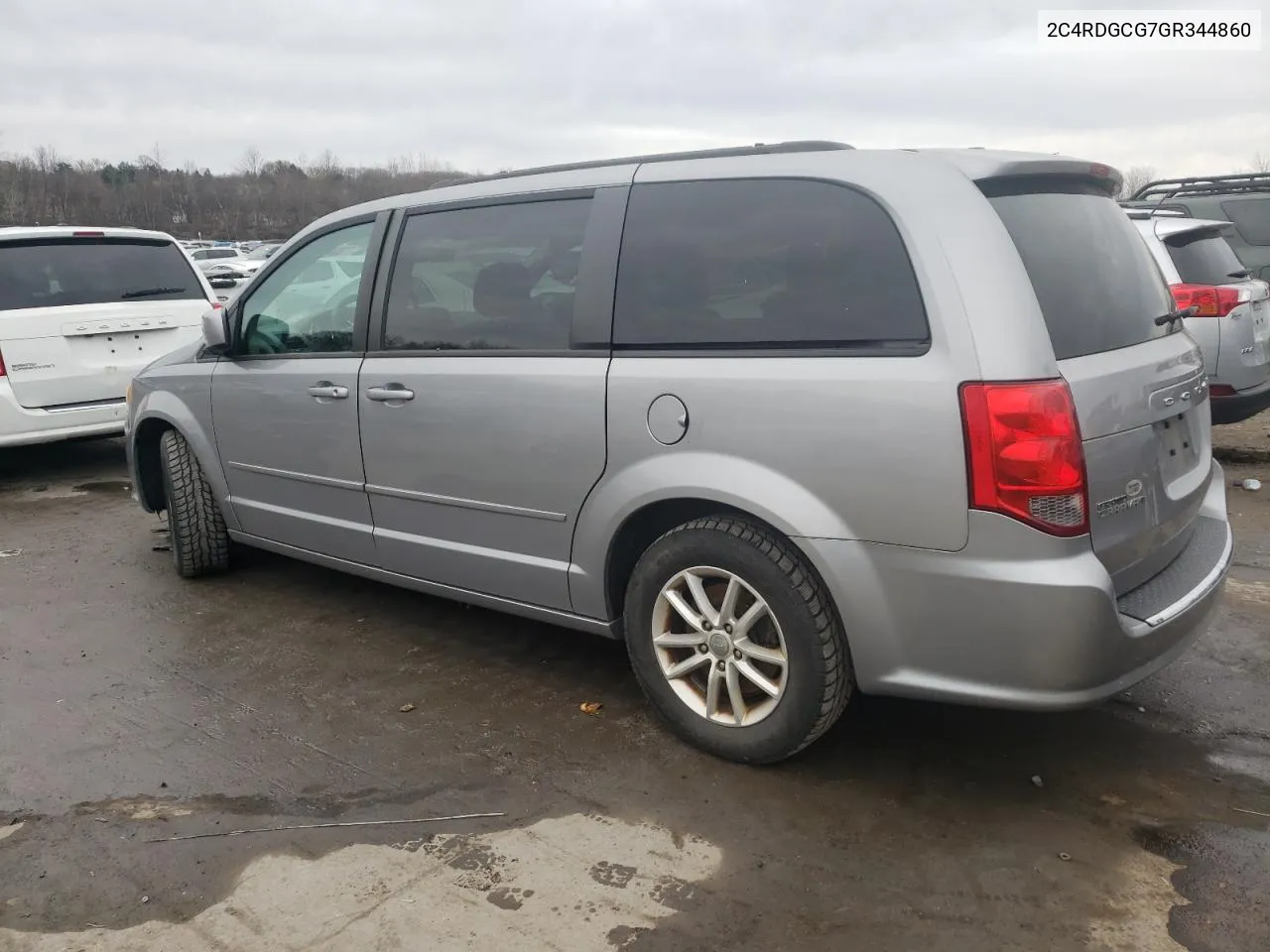 2016 Dodge Grand Caravan Sxt VIN: 2C4RDGCG7GR344860 Lot: 80499684