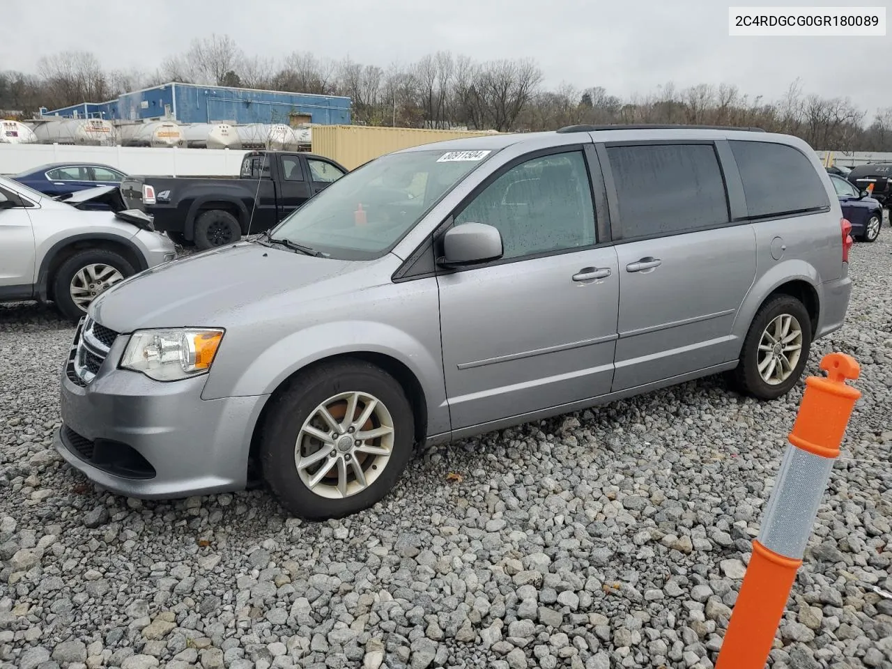 2016 Dodge Grand Caravan Sxt VIN: 2C4RDGCG0GR180089 Lot: 80911504