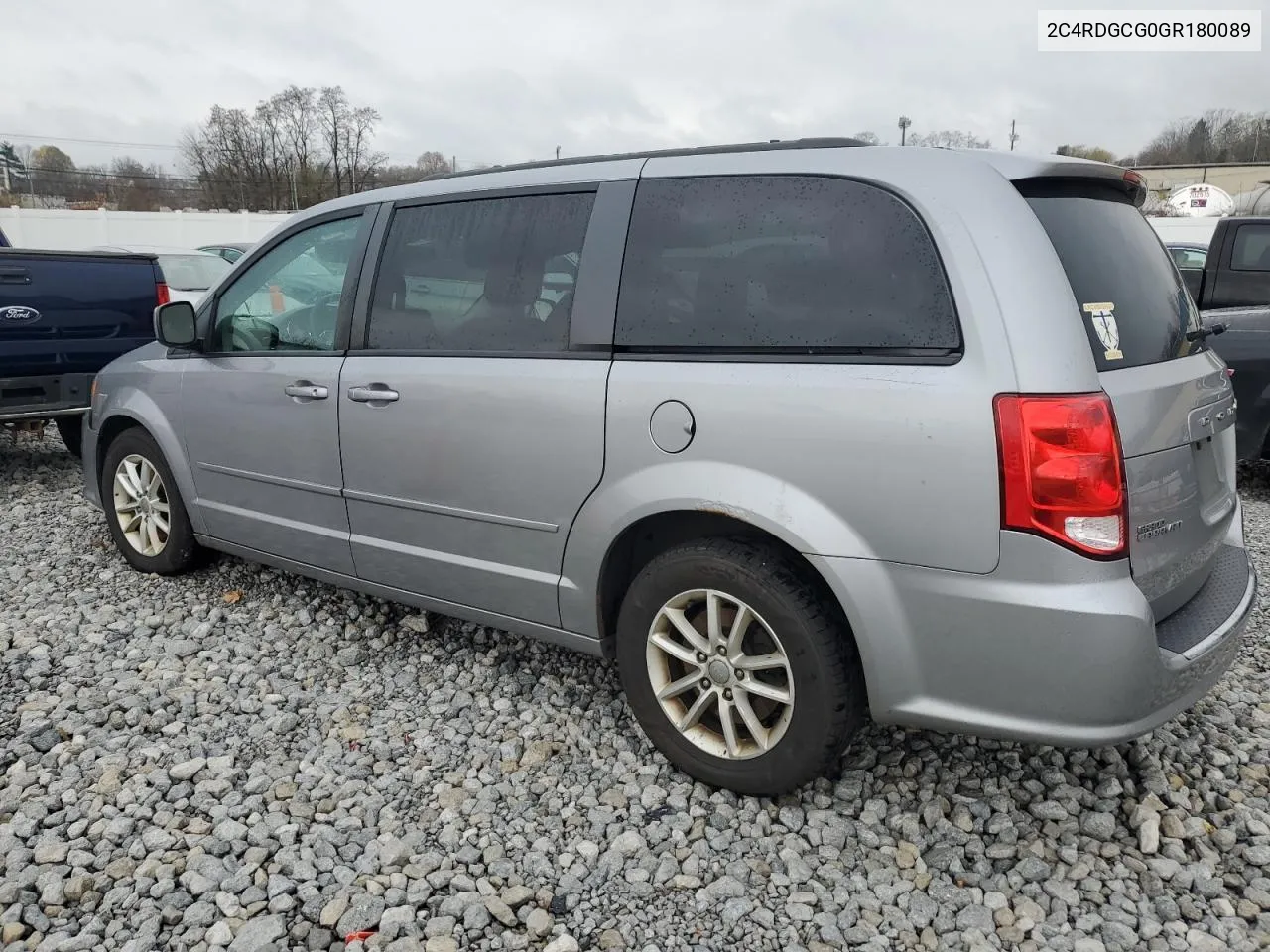 2016 Dodge Grand Caravan Sxt VIN: 2C4RDGCG0GR180089 Lot: 80911504