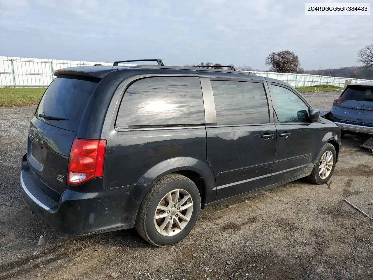 2016 Dodge Grand Caravan Sxt VIN: 2C4RDGCG5GR384483 Lot: 80923764