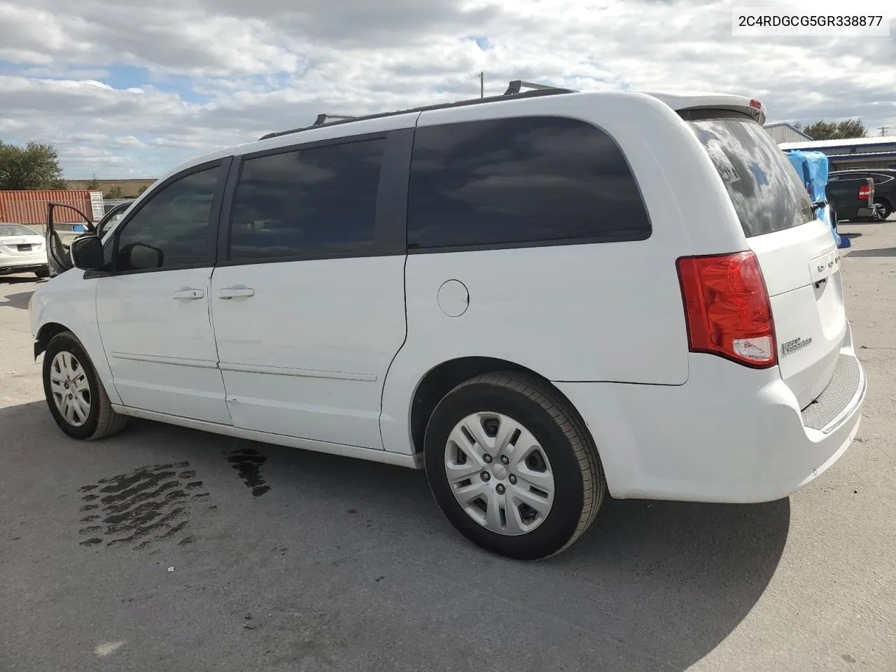 2016 Dodge Grand Caravan Sxt VIN: 2C4RDGCG5GR338877 Lot: 81481404