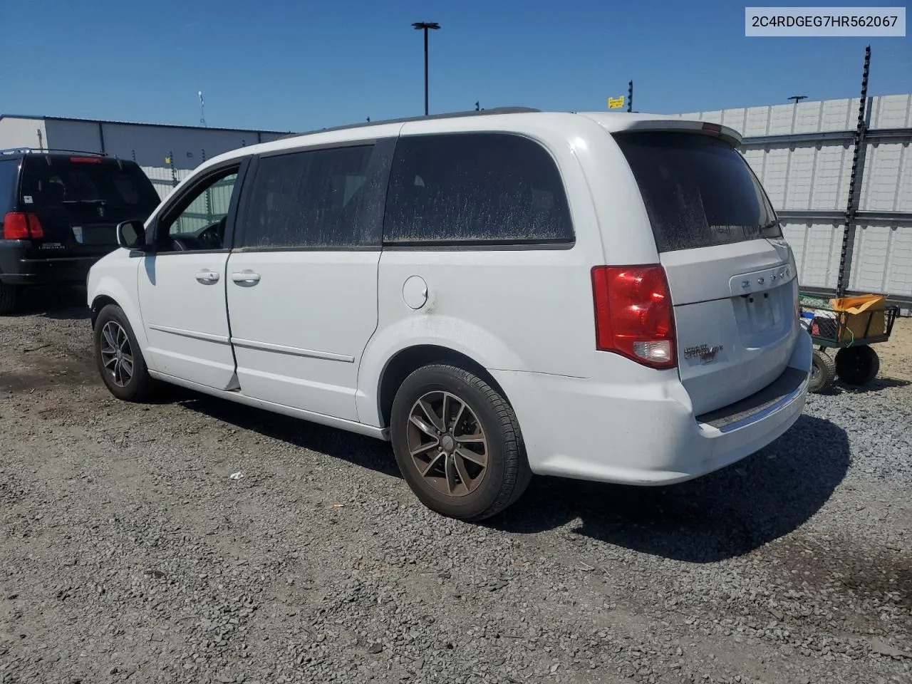 2017 Dodge Grand Caravan Gt VIN: 2C4RDGEG7HR562067 Lot: 52276944