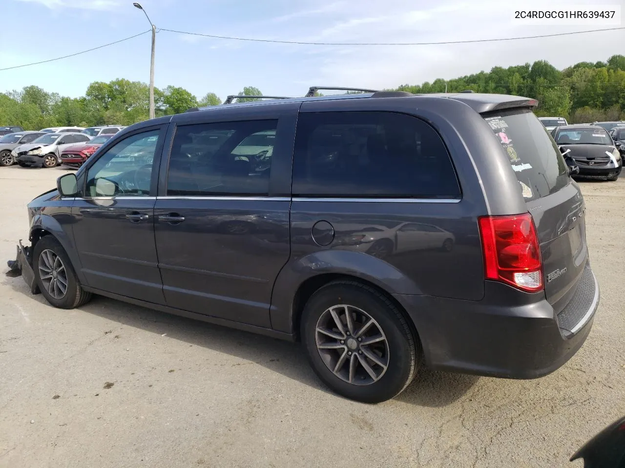 2017 Dodge Grand Caravan Sxt VIN: 2C4RDGCG1HR639437 Lot: 52367944