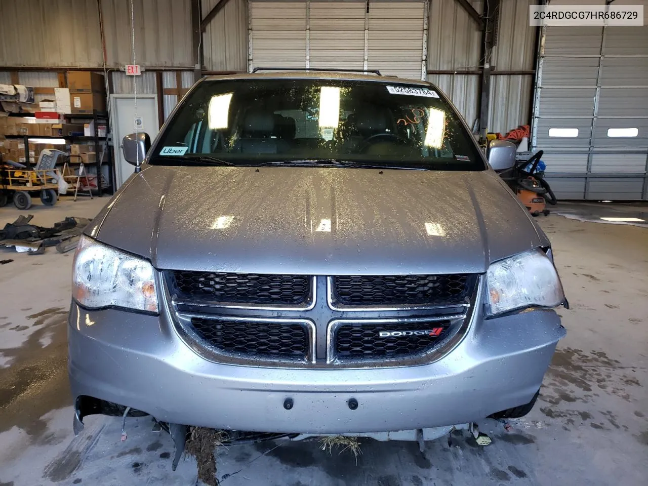 2C4RDGCG7HR686729 2017 Dodge Grand Caravan Sxt