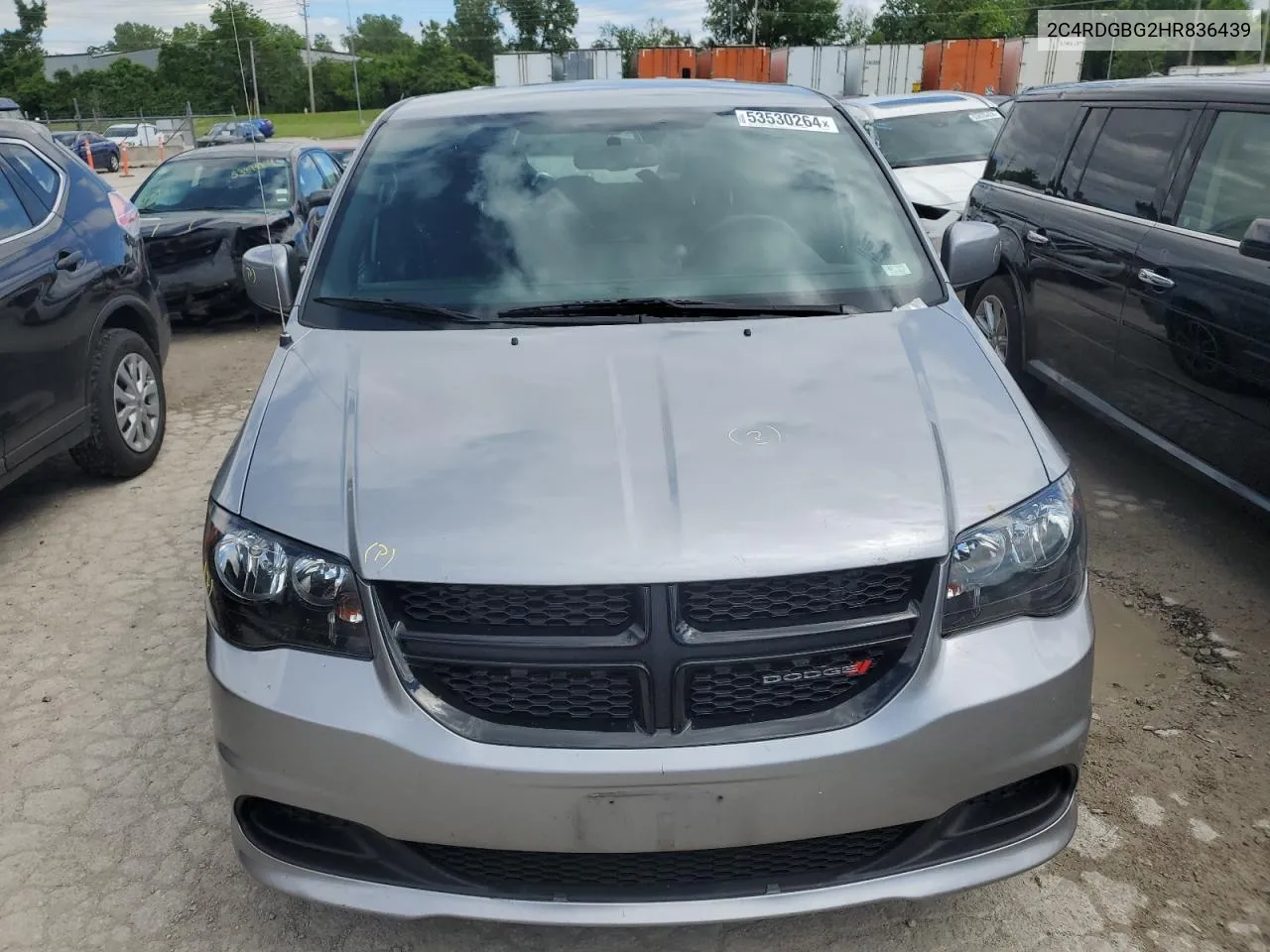 2017 Dodge Grand Caravan Se VIN: 2C4RDGBG2HR836439 Lot: 53530264