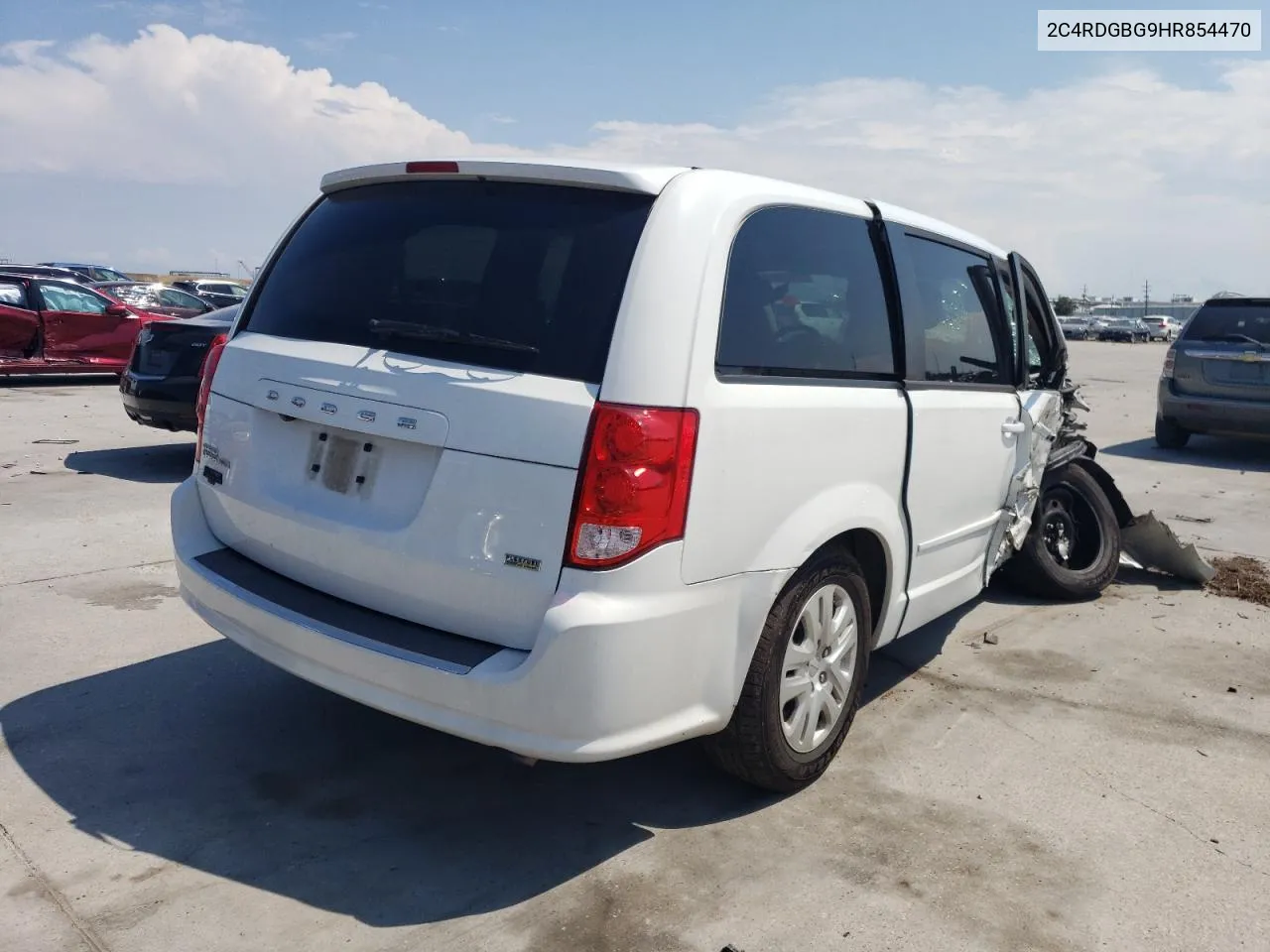 2C4RDGBG9HR854470 2017 Dodge Grand Caravan Se