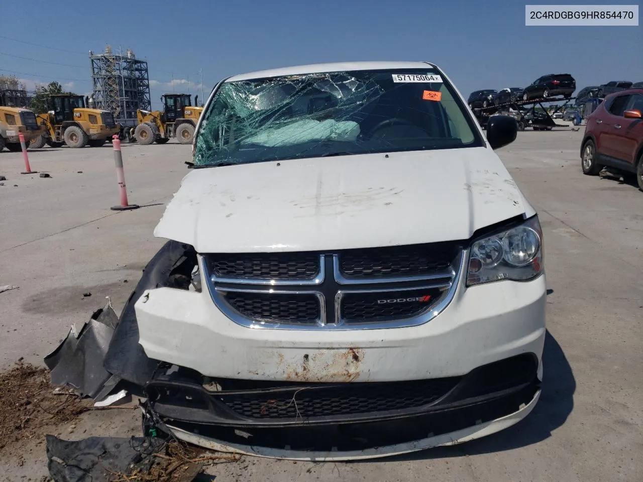 2017 Dodge Grand Caravan Se VIN: 2C4RDGBG9HR854470 Lot: 57175064