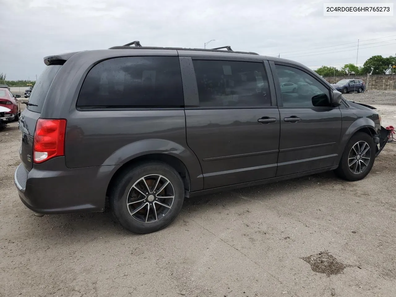 2017 Dodge Grand Caravan Gt VIN: 2C4RDGEG6HR765273 Lot: 58832034