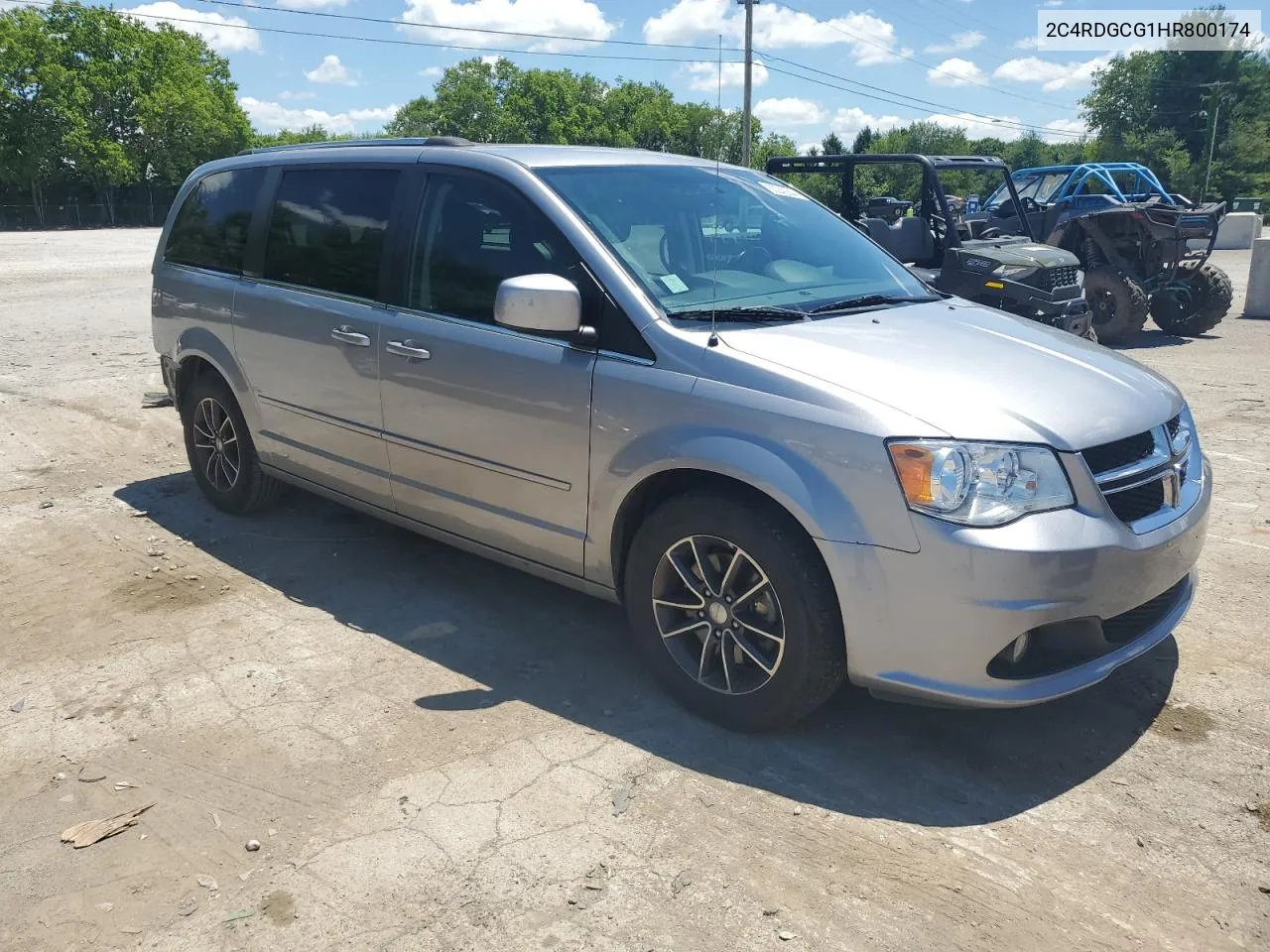 2017 Dodge Grand Caravan Sxt VIN: 2C4RDGCG1HR800174 Lot: 60240844