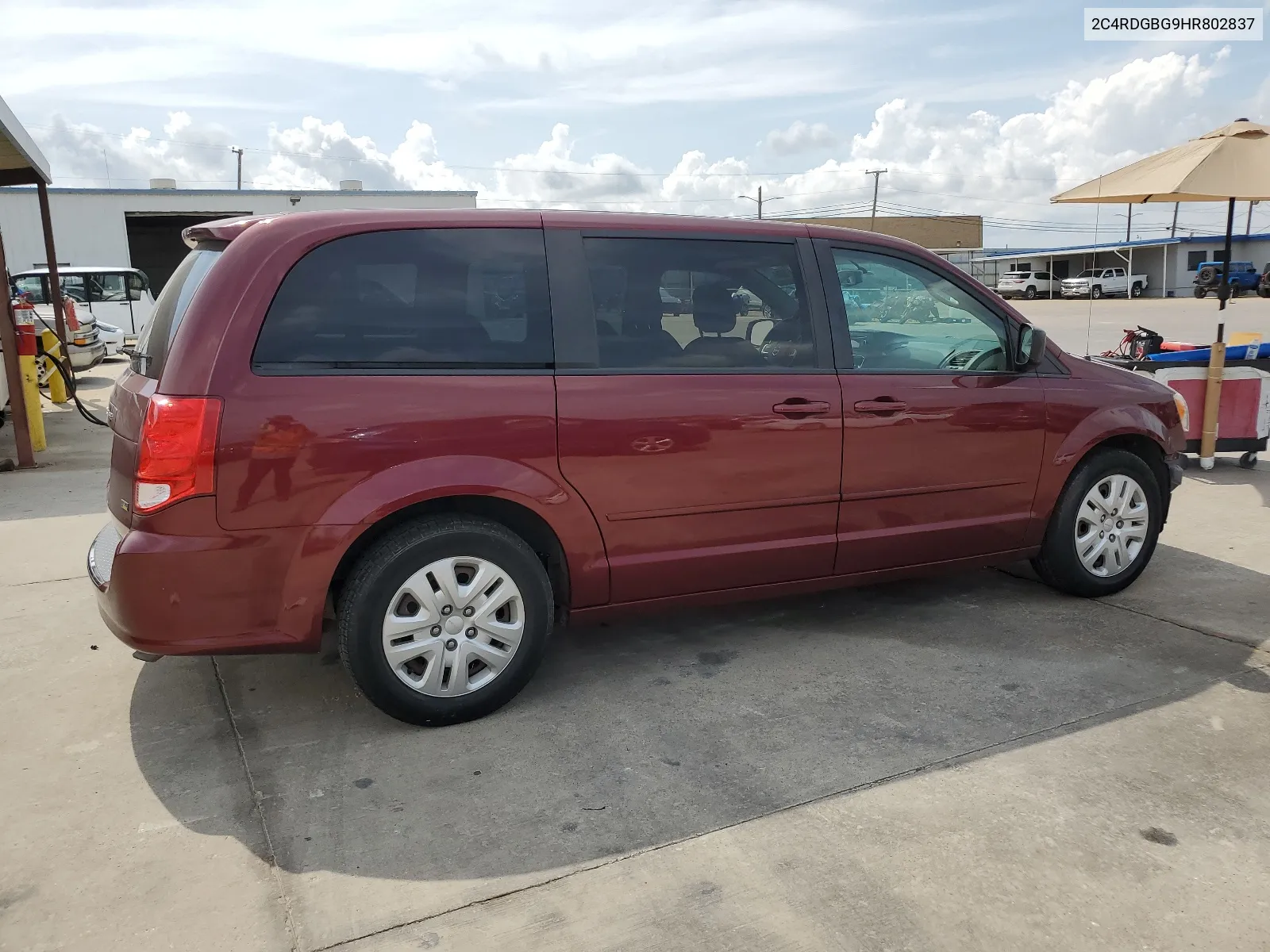 2C4RDGBG9HR802837 2017 Dodge Grand Caravan Se