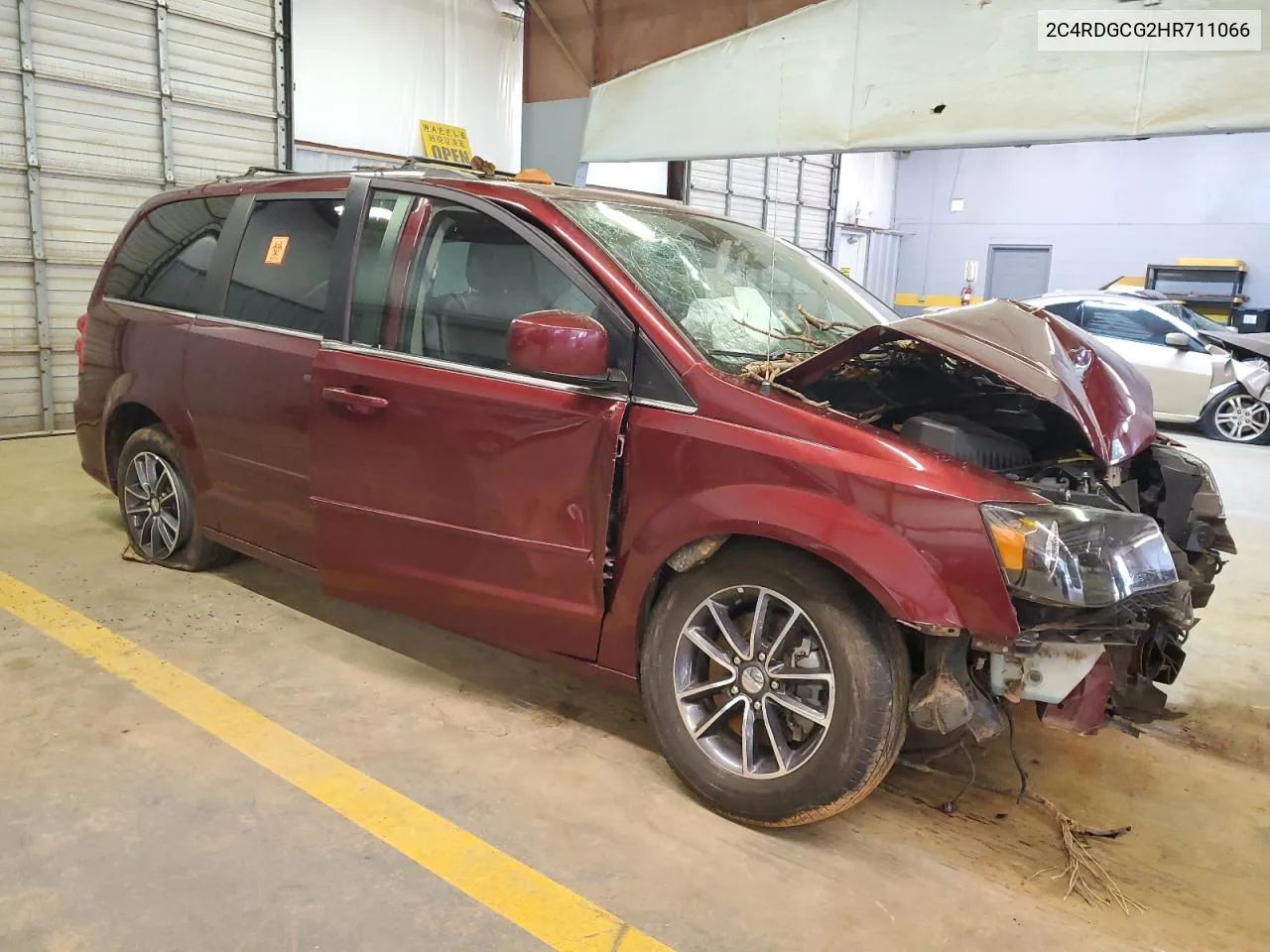 2017 Dodge Grand Caravan Sxt VIN: 2C4RDGCG2HR711066 Lot: 60473694