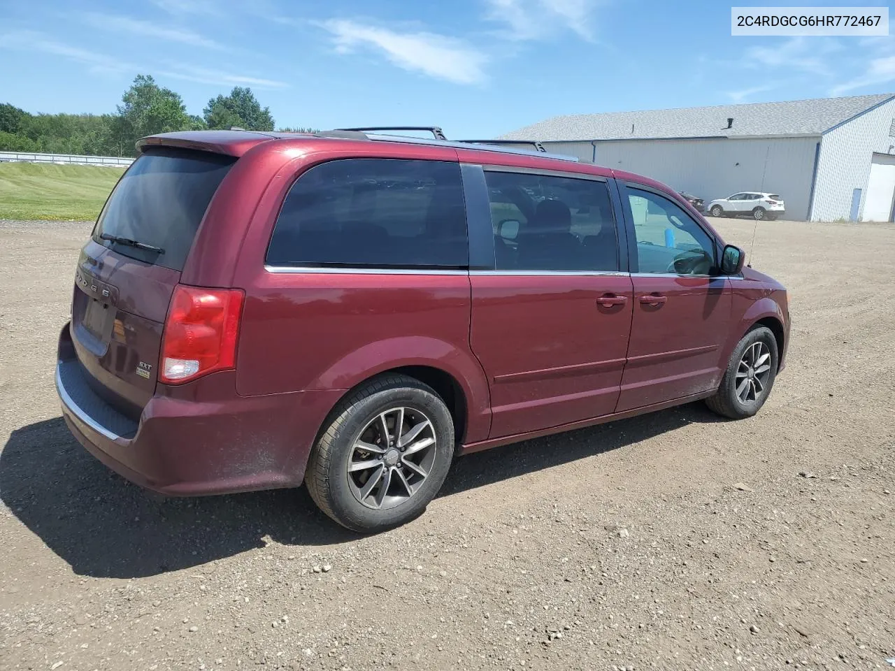 2017 Dodge Grand Caravan Sxt VIN: 2C4RDGCG6HR772467 Lot: 61720704