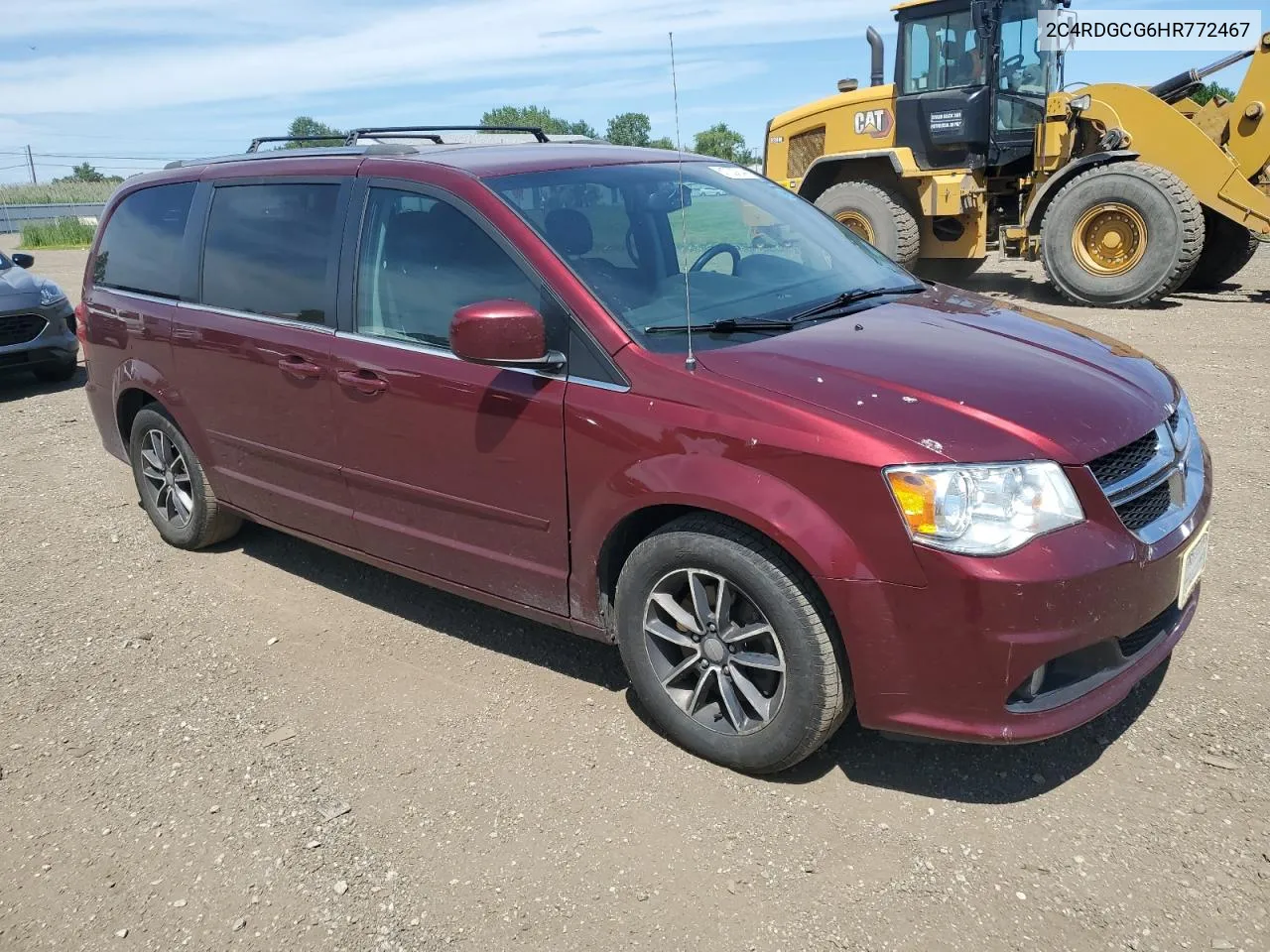 2017 Dodge Grand Caravan Sxt VIN: 2C4RDGCG6HR772467 Lot: 61720704