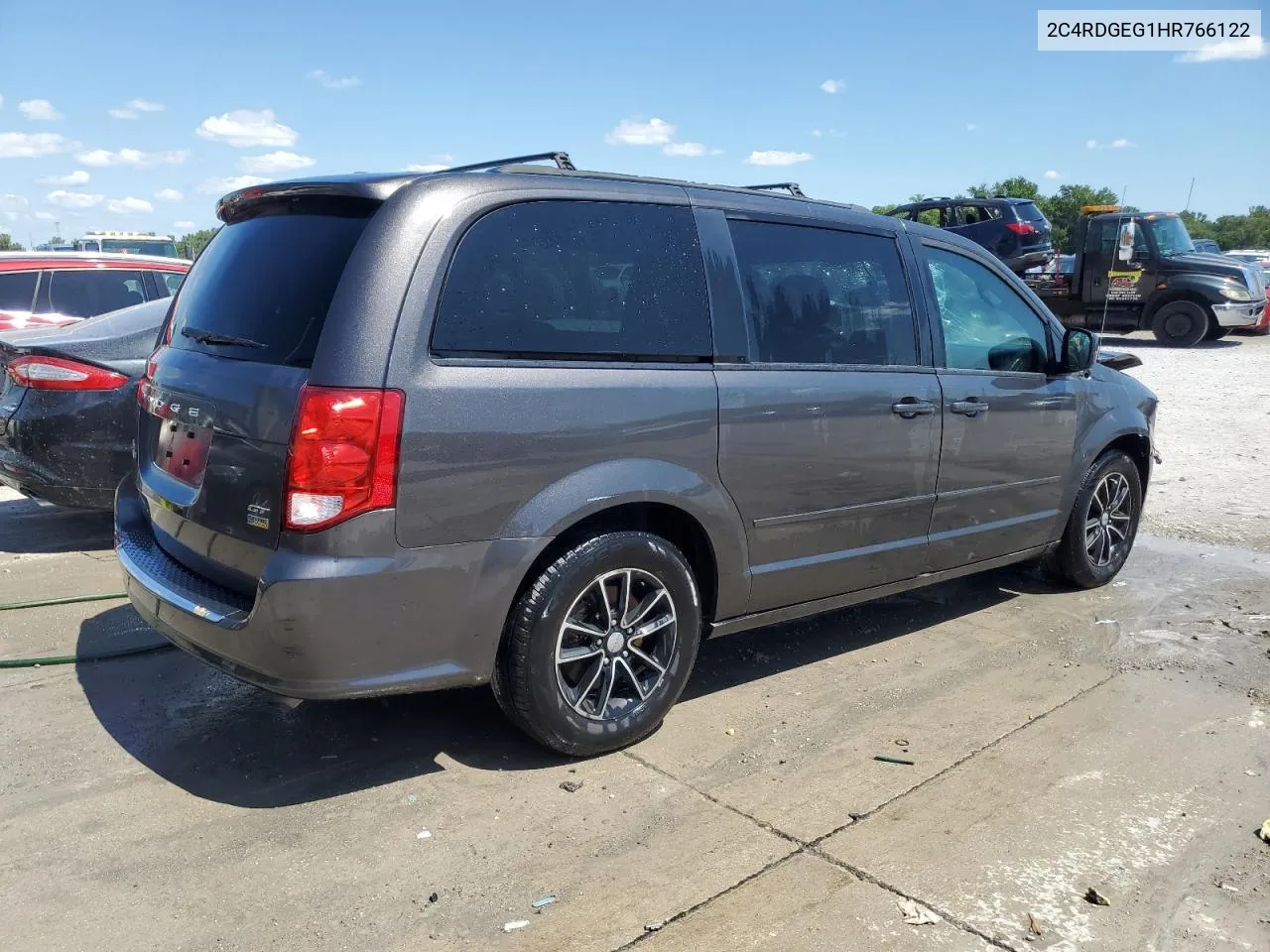 2017 Dodge Grand Caravan Gt VIN: 2C4RDGEG1HR766122 Lot: 62510704