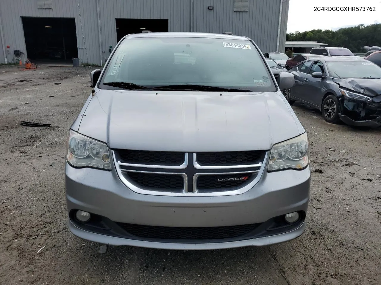 2017 Dodge Grand Caravan Sxt VIN: 2C4RDGCGXHR573762 Lot: 63644034