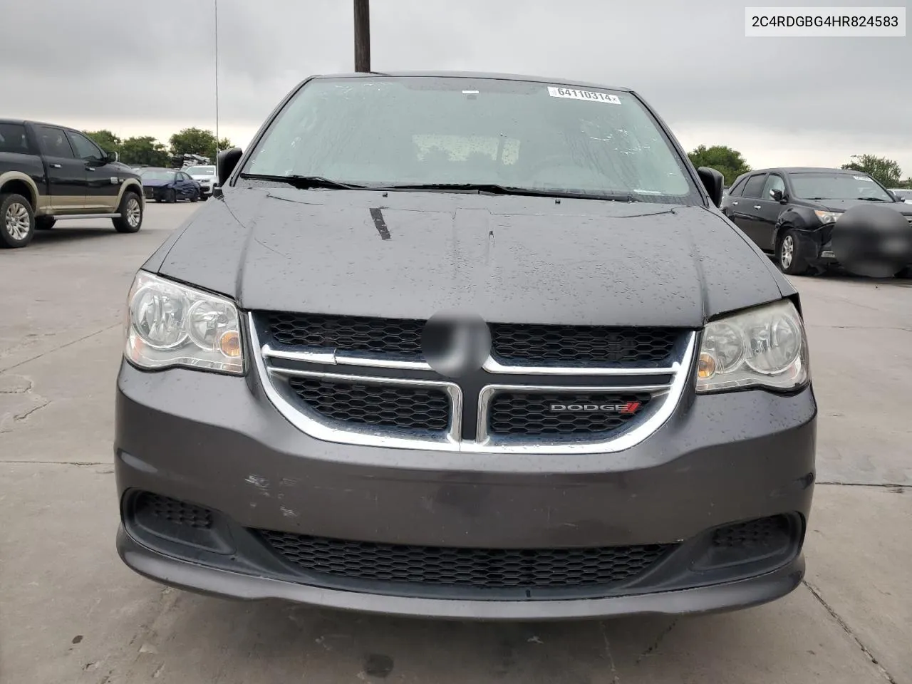 2C4RDGBG4HR824583 2017 Dodge Grand Caravan Se