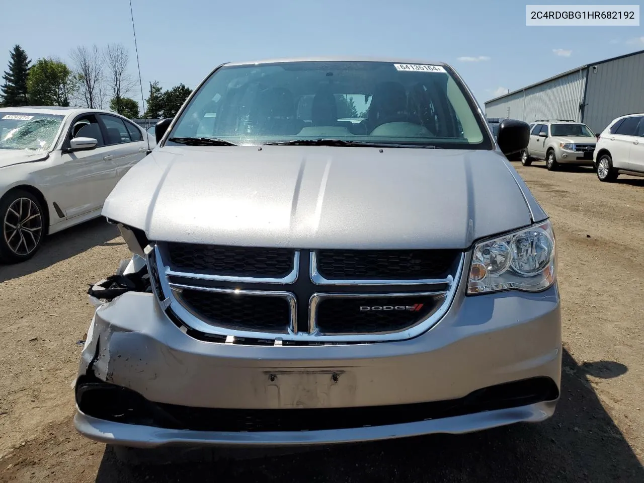 2017 Dodge Grand Caravan Se VIN: 2C4RDGBG1HR682192 Lot: 64135164