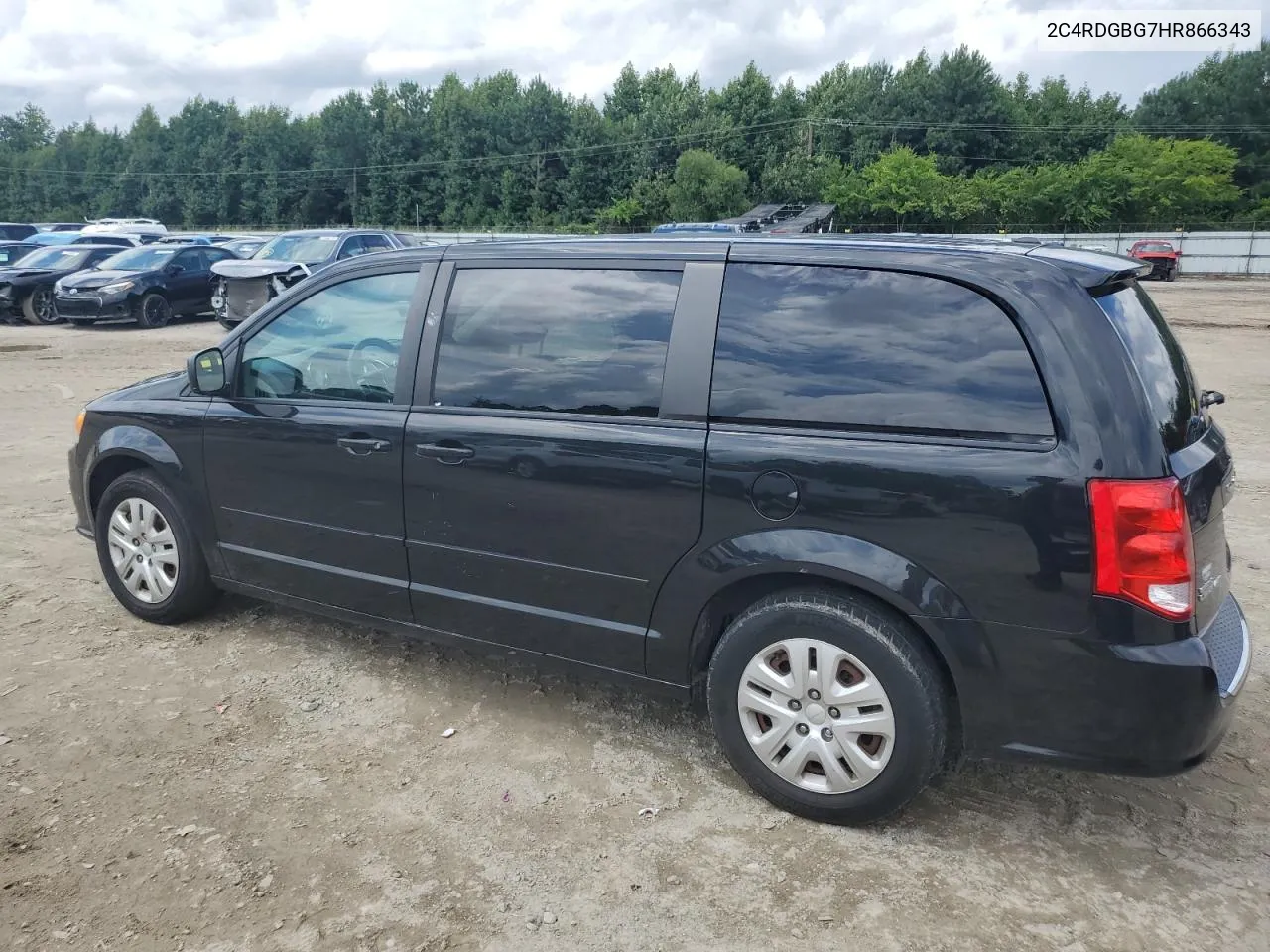 2017 Dodge Grand Caravan Se VIN: 2C4RDGBG7HR866343 Lot: 64606114