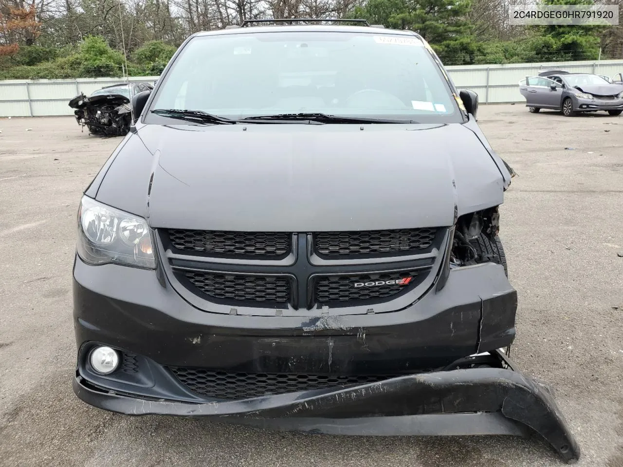 2017 Dodge Grand Caravan Gt VIN: 2C4RDGEG0HR791920 Lot: 65270784