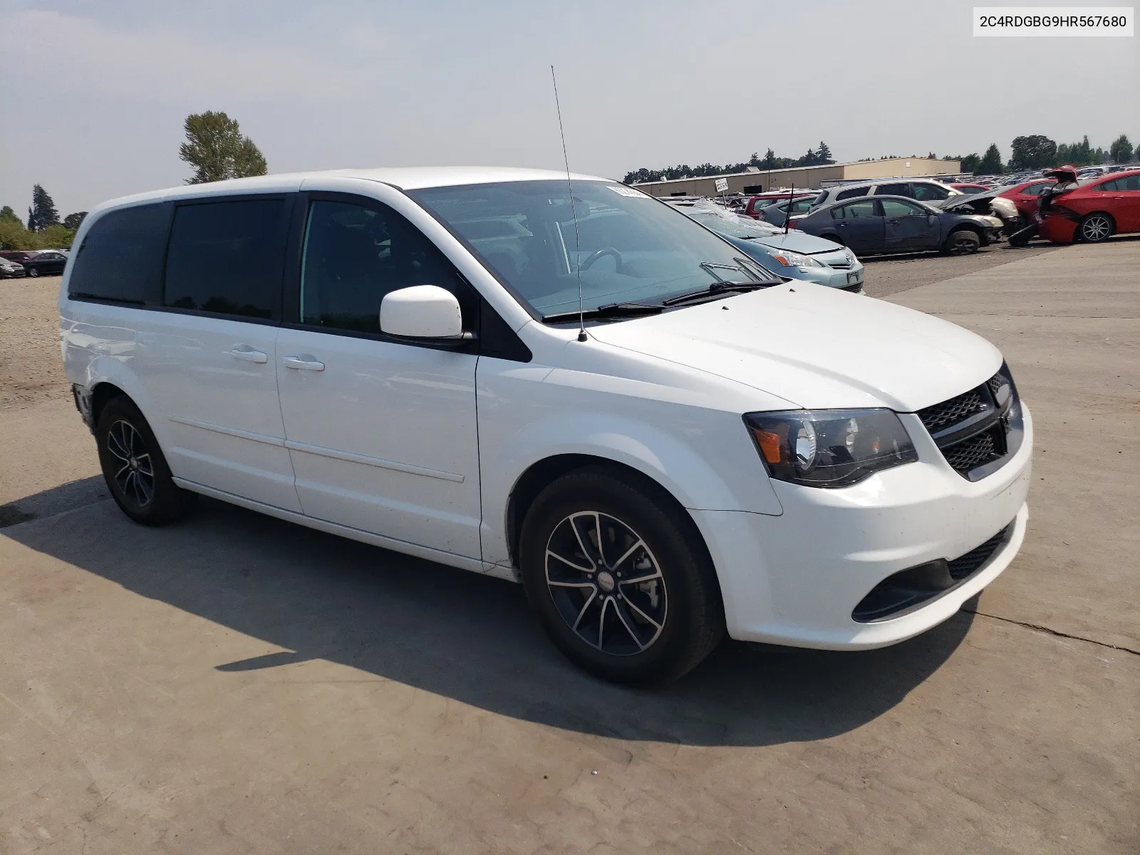 2017 Dodge Grand Caravan Se VIN: 2C4RDGBG9HR567680 Lot: 65274364