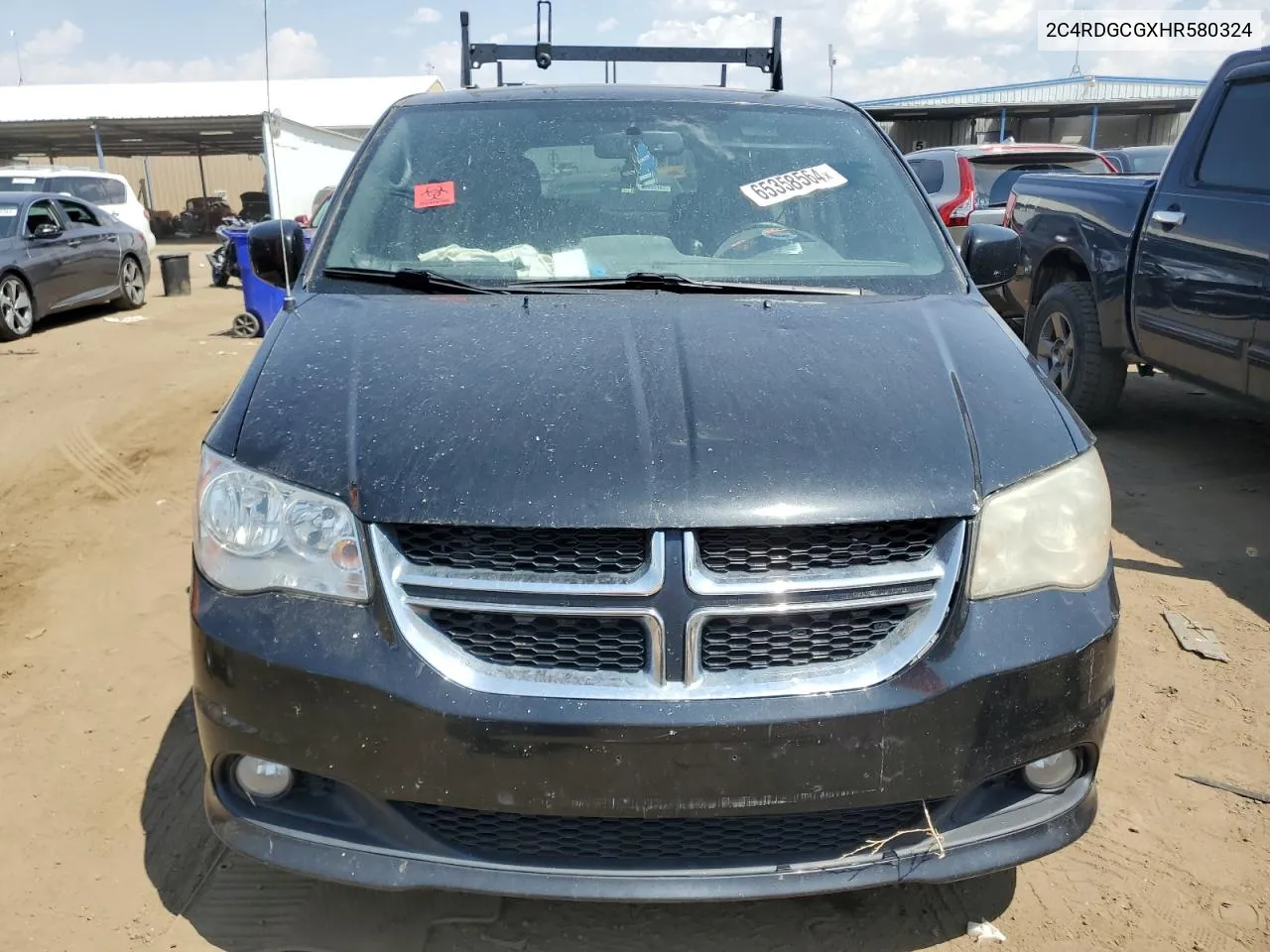 2017 Dodge Grand Caravan Sxt VIN: 2C4RDGCGXHR580324 Lot: 65358564