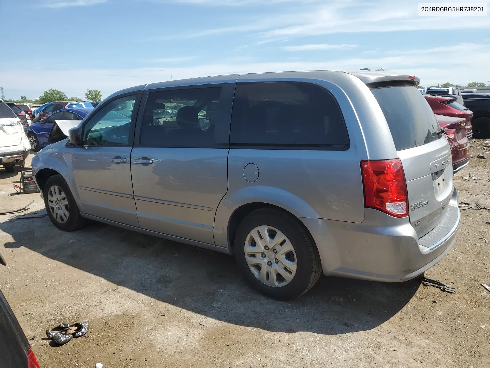 2017 Dodge Grand Caravan Se VIN: 2C4RDGBG5HR738201 Lot: 65526474