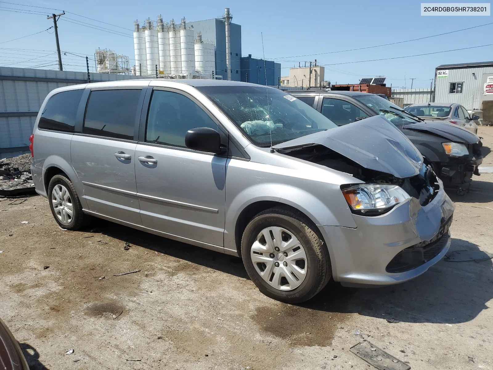 2C4RDGBG5HR738201 2017 Dodge Grand Caravan Se