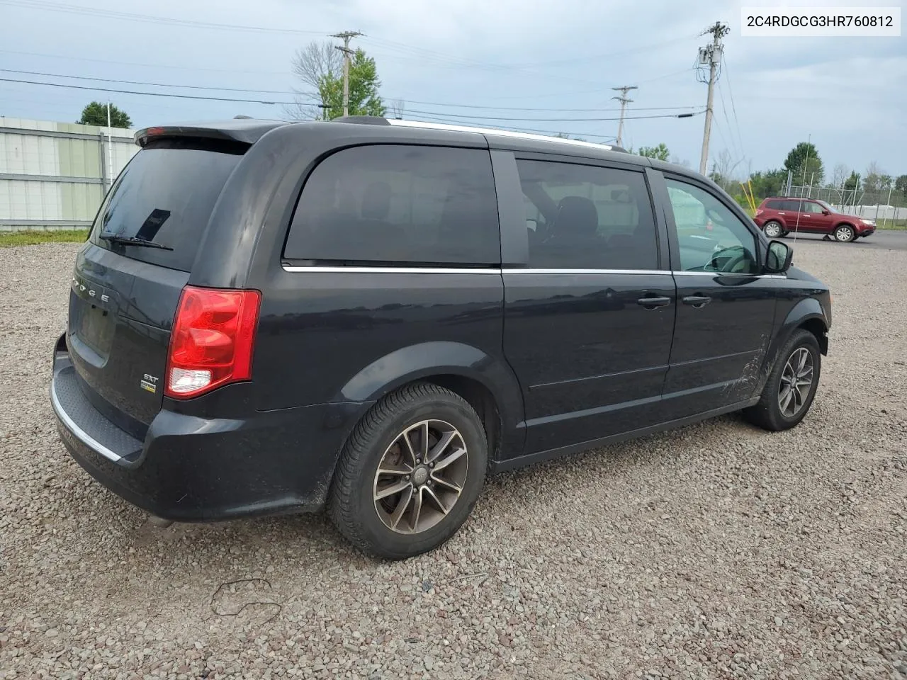 2017 Dodge Grand Caravan Sxt VIN: 2C4RDGCG3HR760812 Lot: 65763144