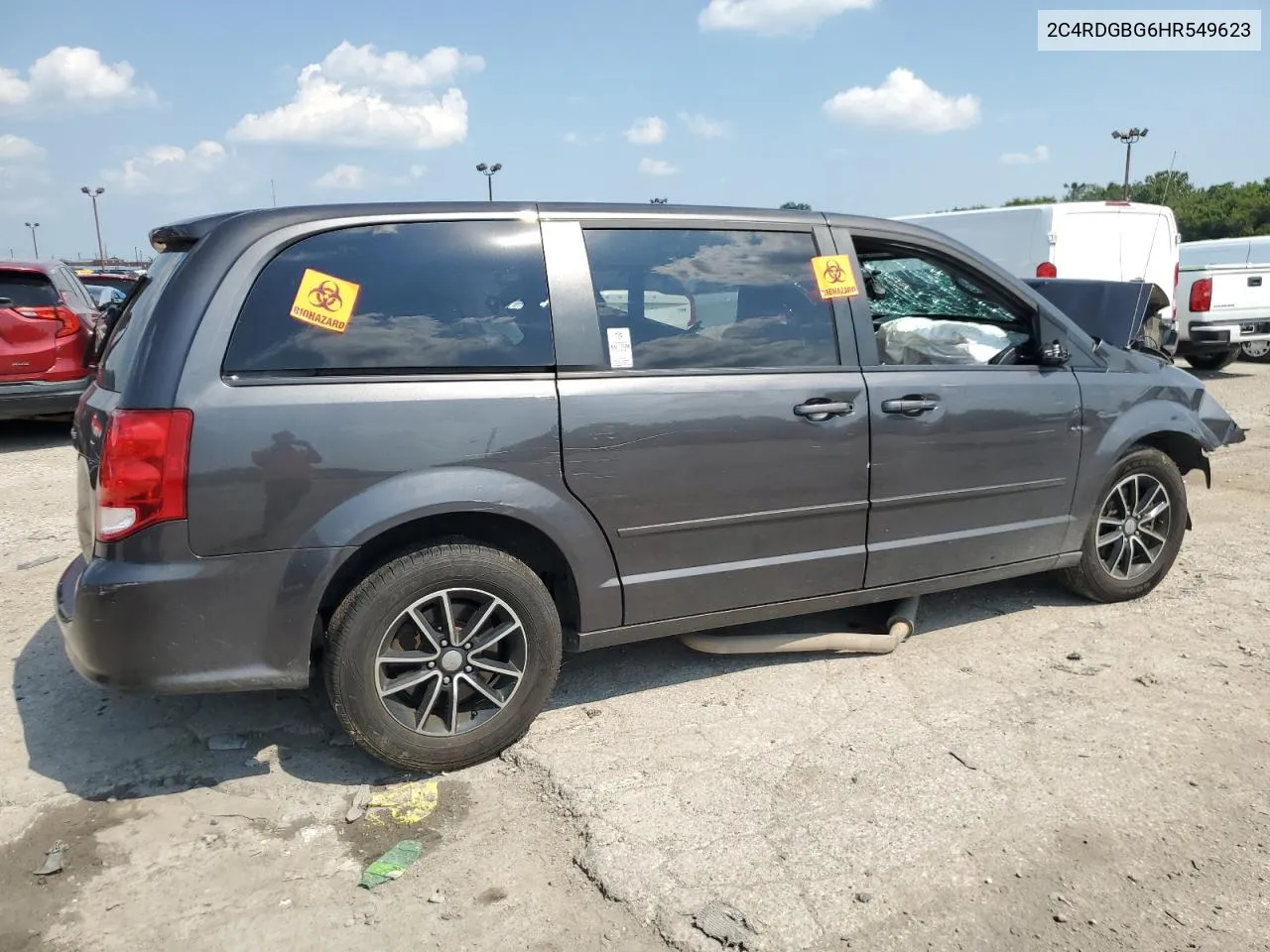 2C4RDGBG6HR549623 2017 Dodge Grand Caravan Se